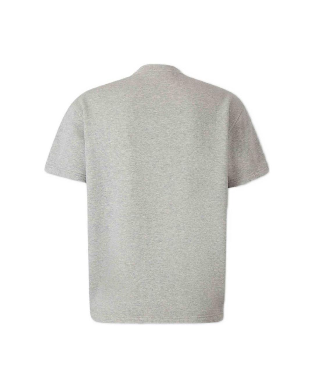 GIVENCHY Серая хлопковая футболка, фото 4