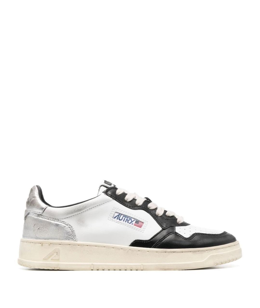AUTRY Мульти кожаные низкие кроссовки / кеды, фото 1