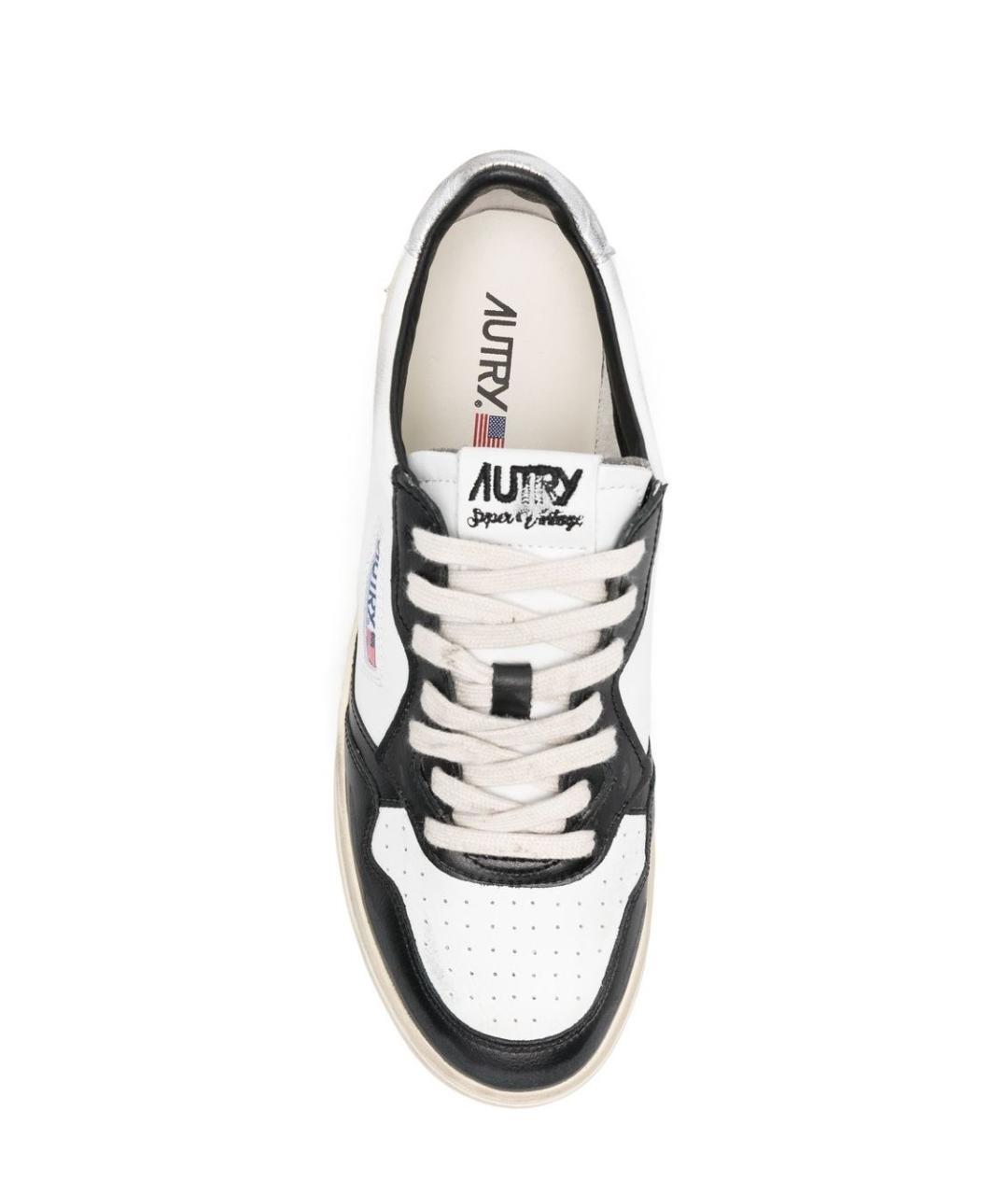 AUTRY Мульти кожаные низкие кроссовки / кеды, фото 4