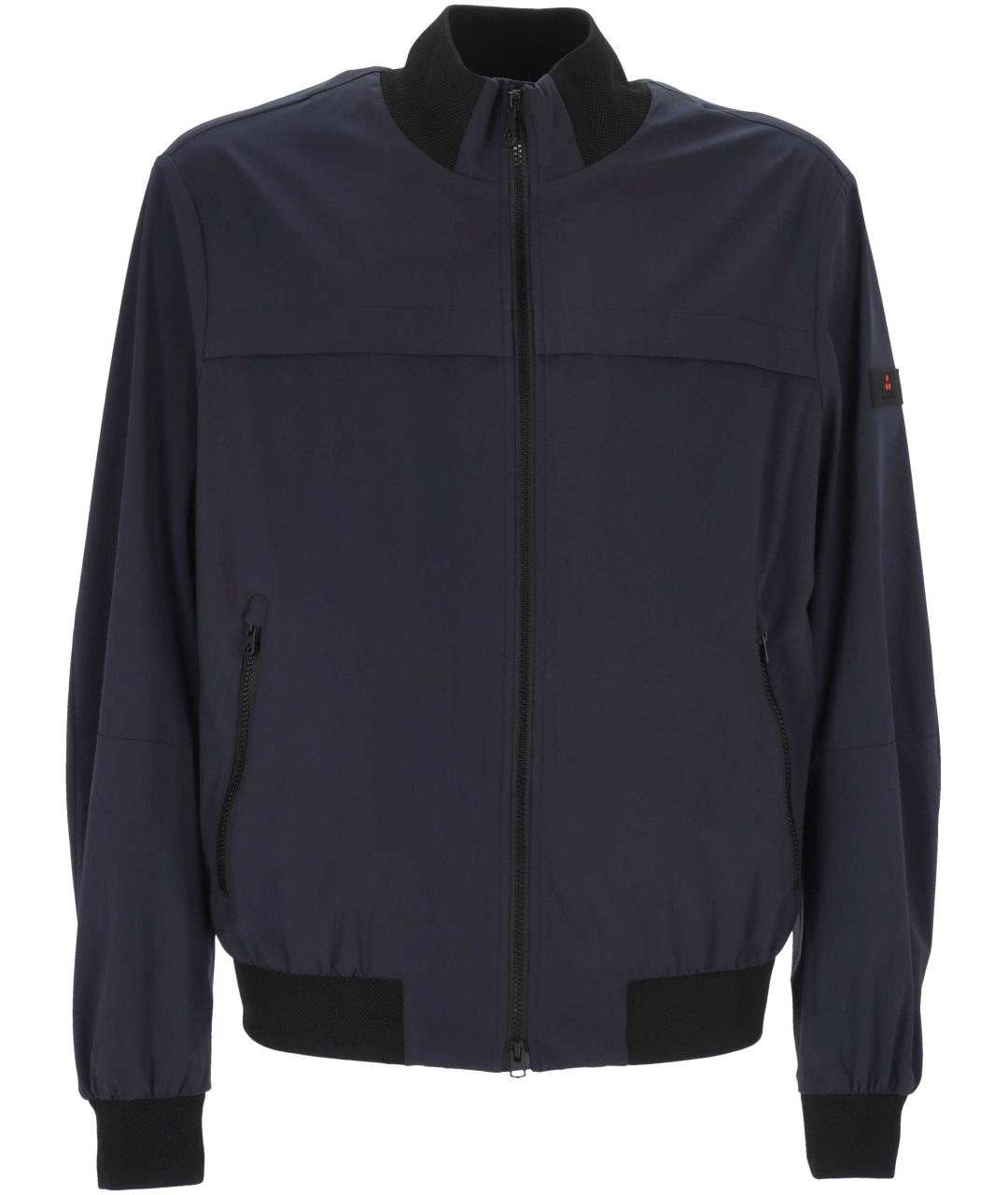 PEUTEREY Темно-синяя полиэстеровая куртка, фото 1