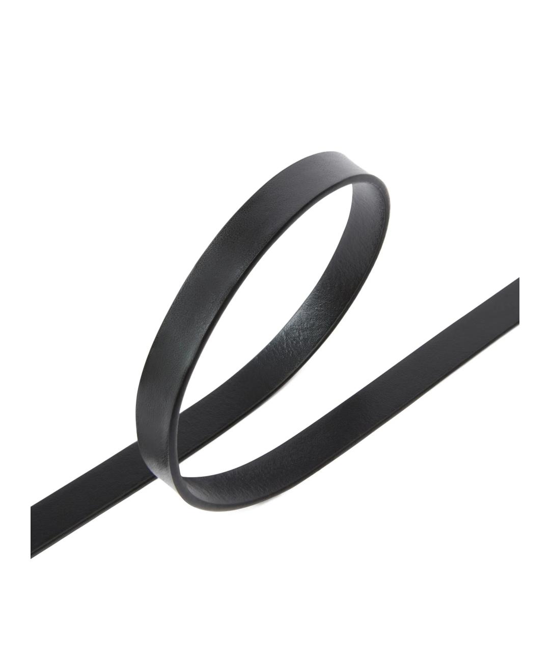 PINKO Черный кожаный ремень, фото 3