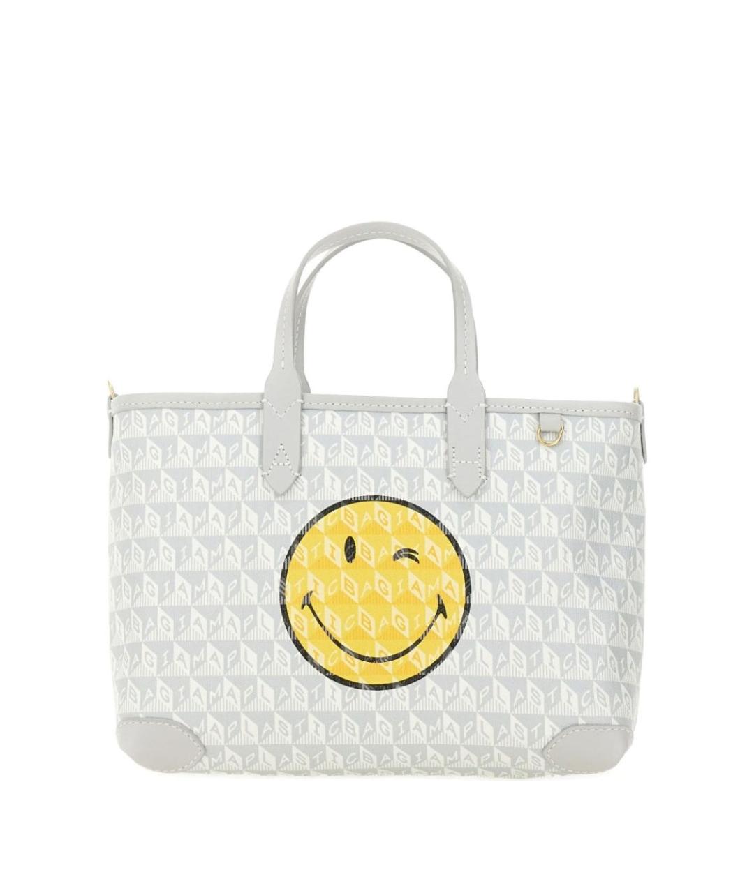 ANYA HINDMARCH Белая сумка тоут, фото 1