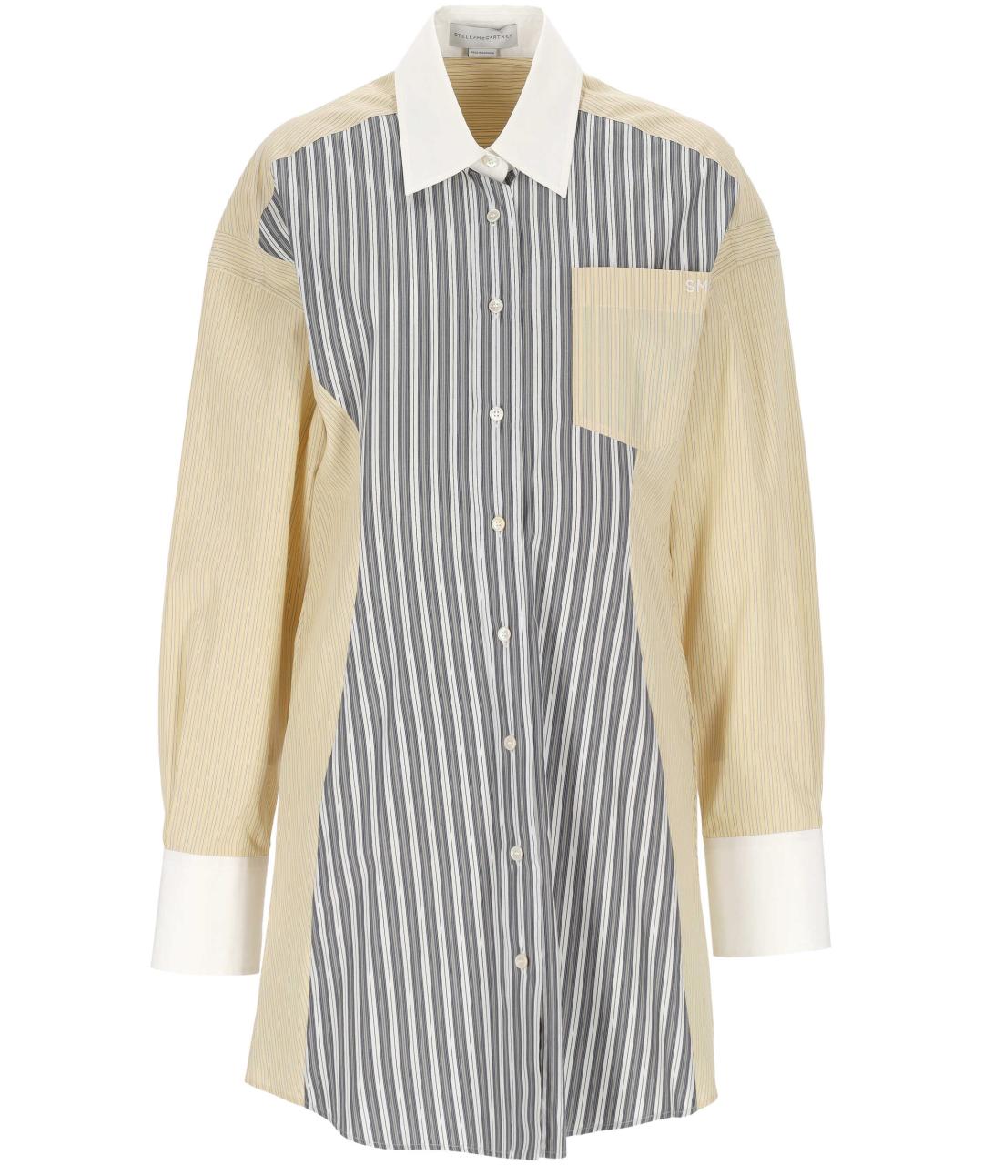 STELLA MCCARTNEY Мульти хлопковое повседневное платье, фото 1