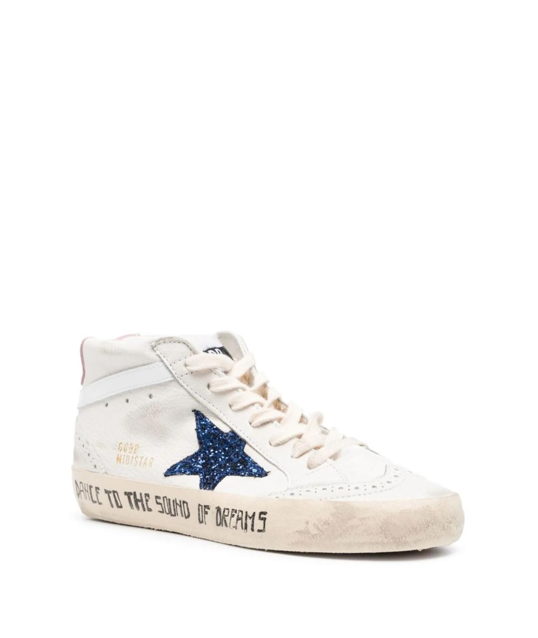 GOLDEN GOOSE DELUXE BRAND Белые кожаные кеды, фото 2