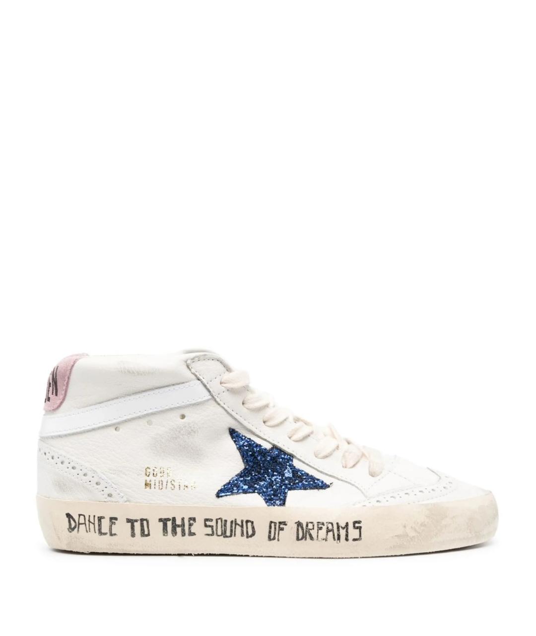 GOLDEN GOOSE DELUXE BRAND Белые кожаные кеды, фото 1