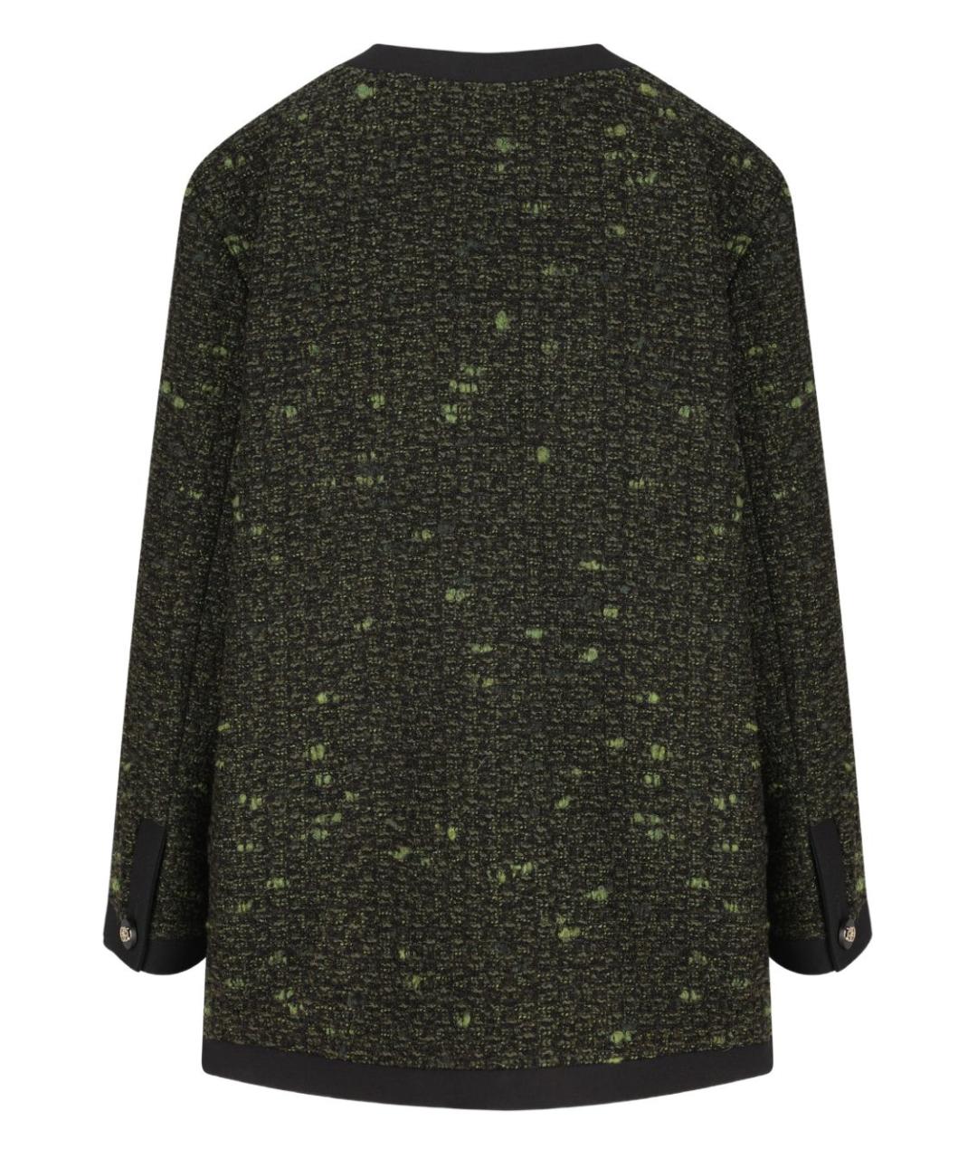 GUCCI Зеленая шерстяная куртка, фото 3