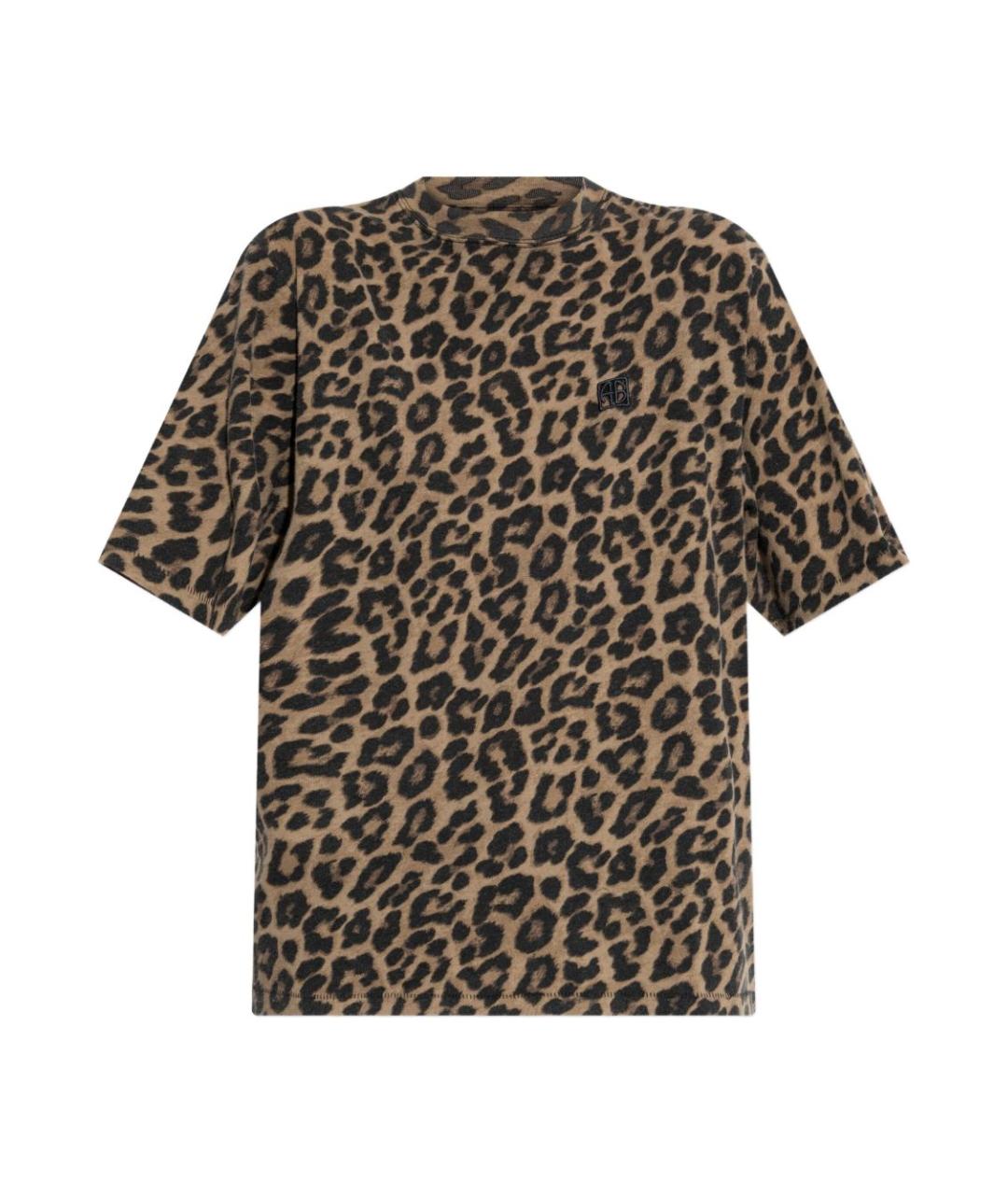 ANINE BING Мульти хлопковая футболка, фото 1