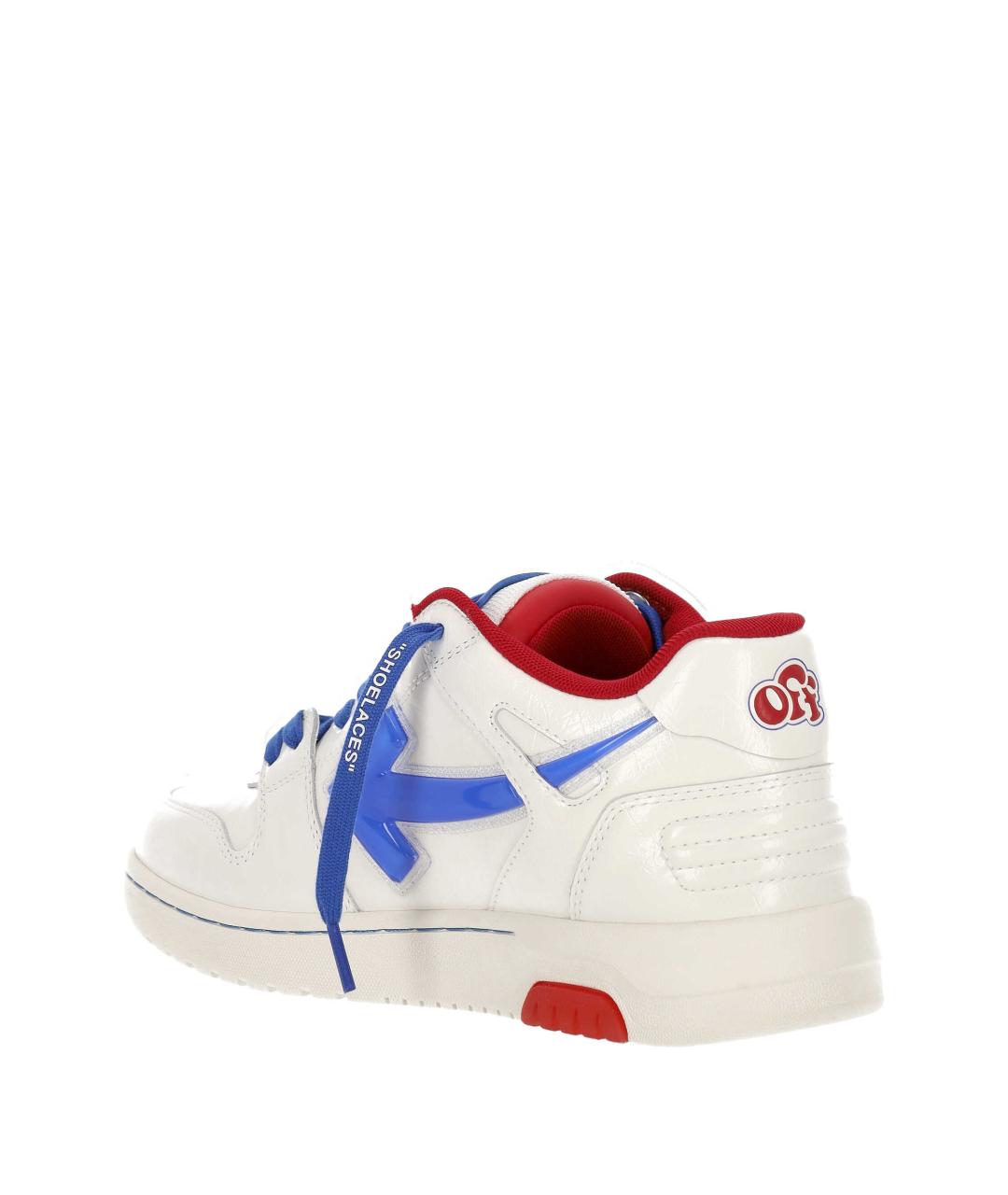 OFF-WHITE Мульти синтетические низкие кроссовки / кеды, фото 3