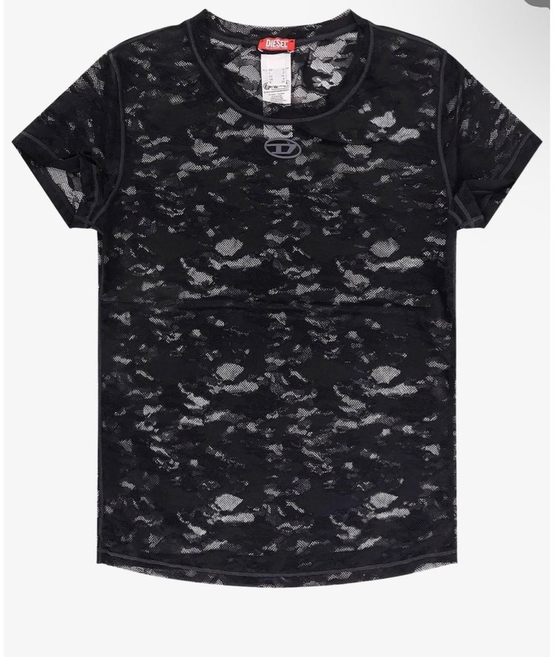 DIESEL Черная футболка, фото 4