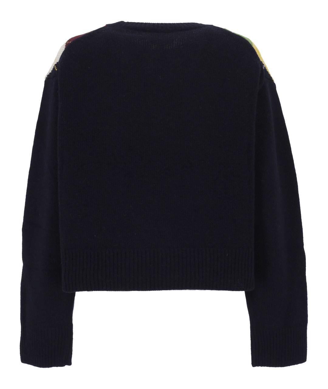 GANNI Мульти шерстяной джемпер / свитер, фото 3