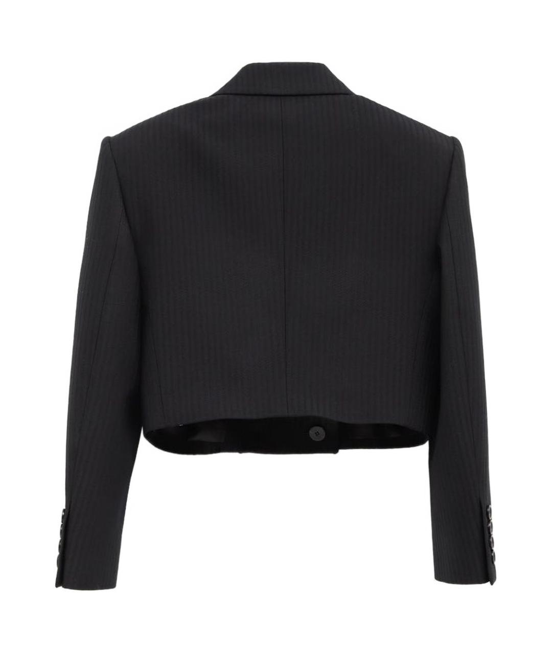 CHLOE Черный шерстяной жакет/пиджак, фото 3