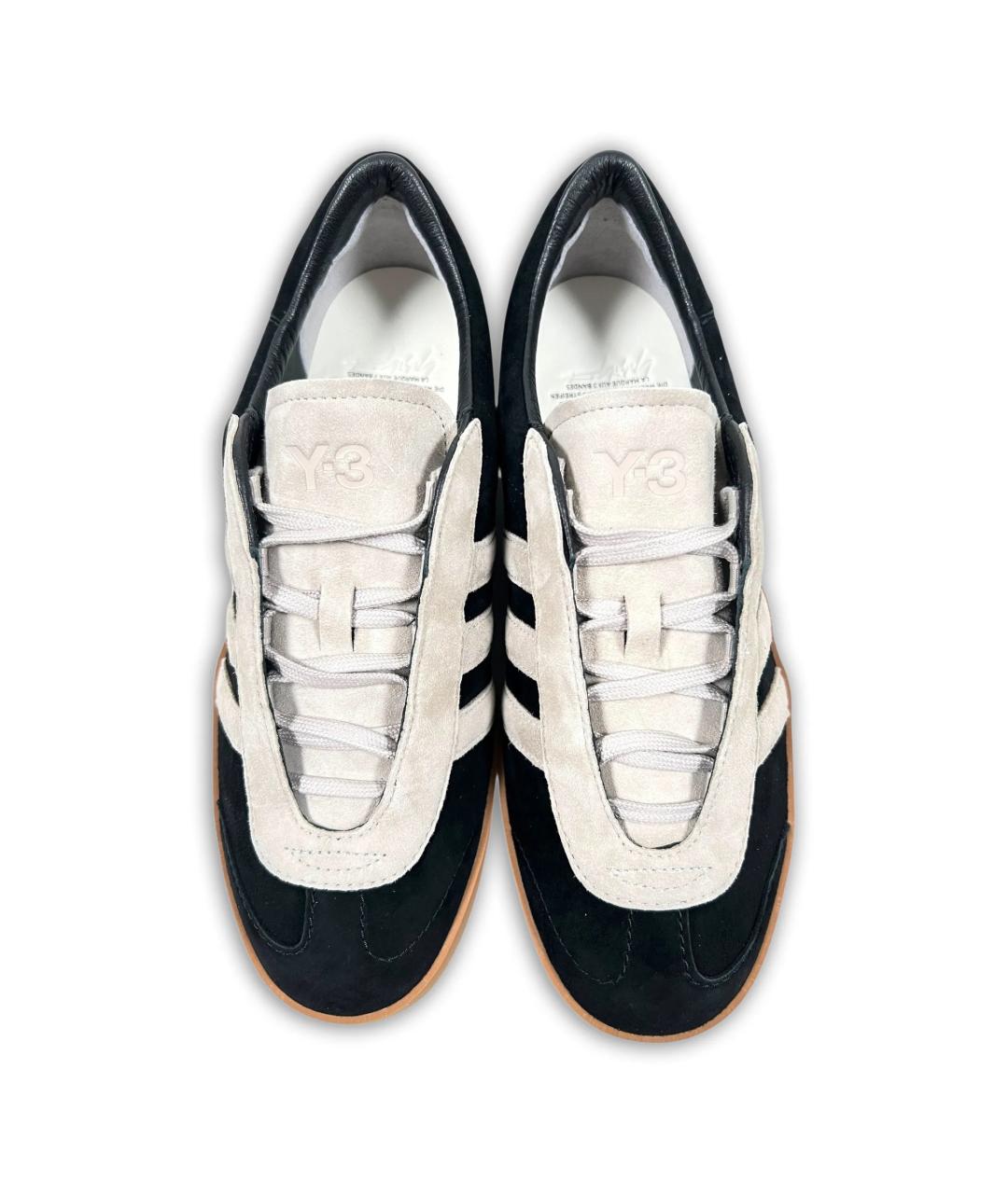 Y-3 Черные замшевые кеды, фото 3