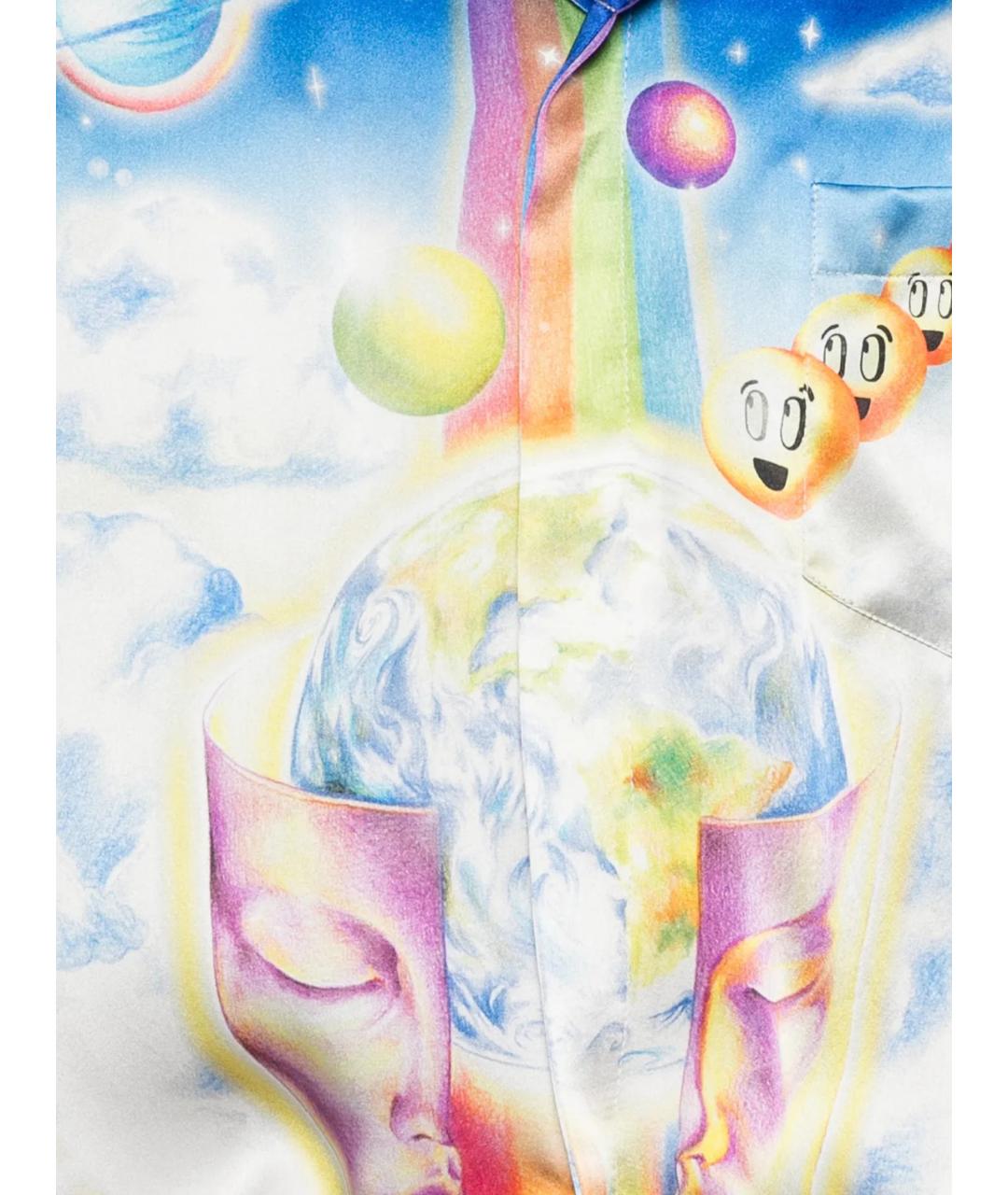 CASABLANCA Мульти шелковая кэжуал рубашка, фото 2