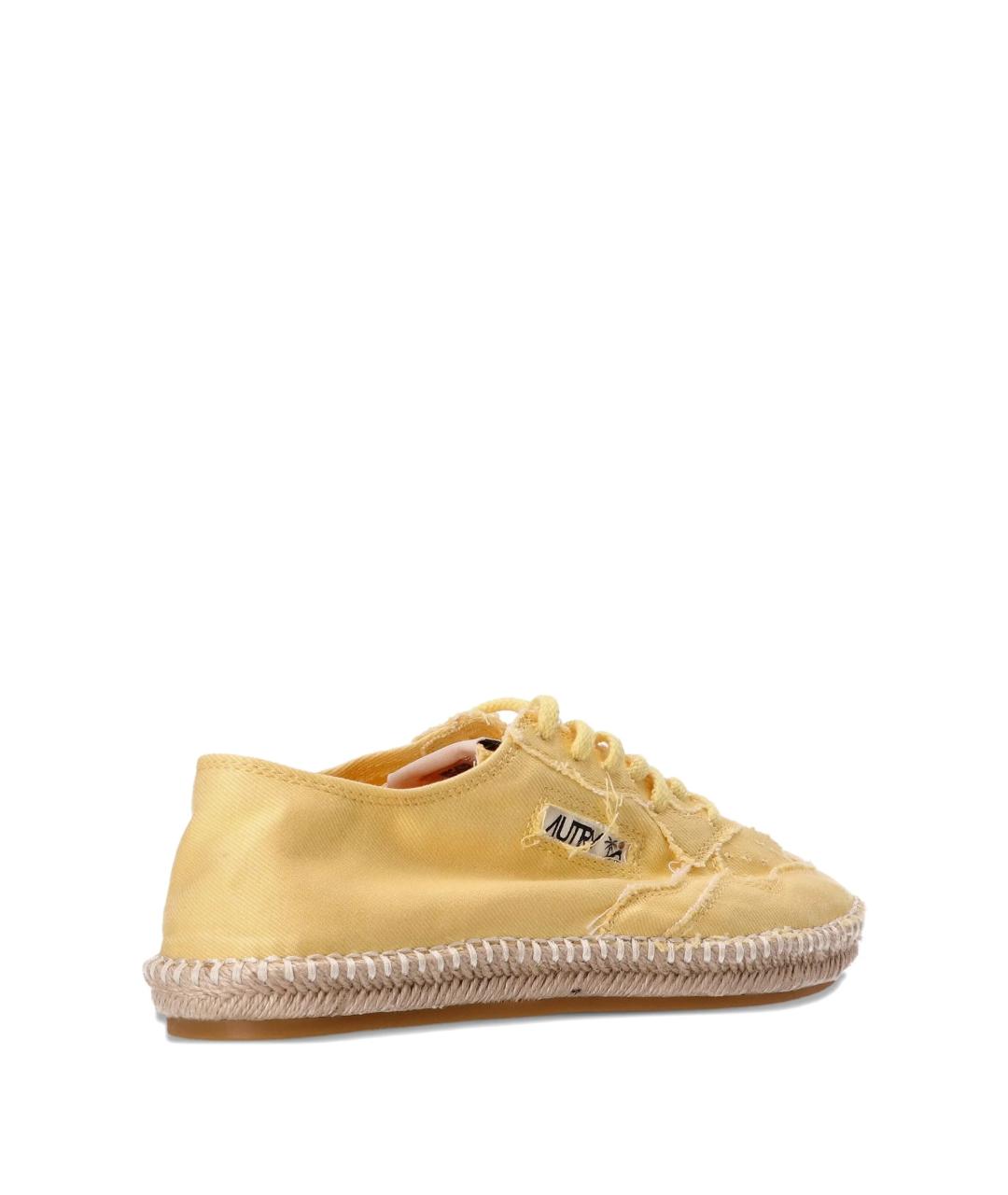 AUTRY Желтые текстильные эспадрильи, фото 3