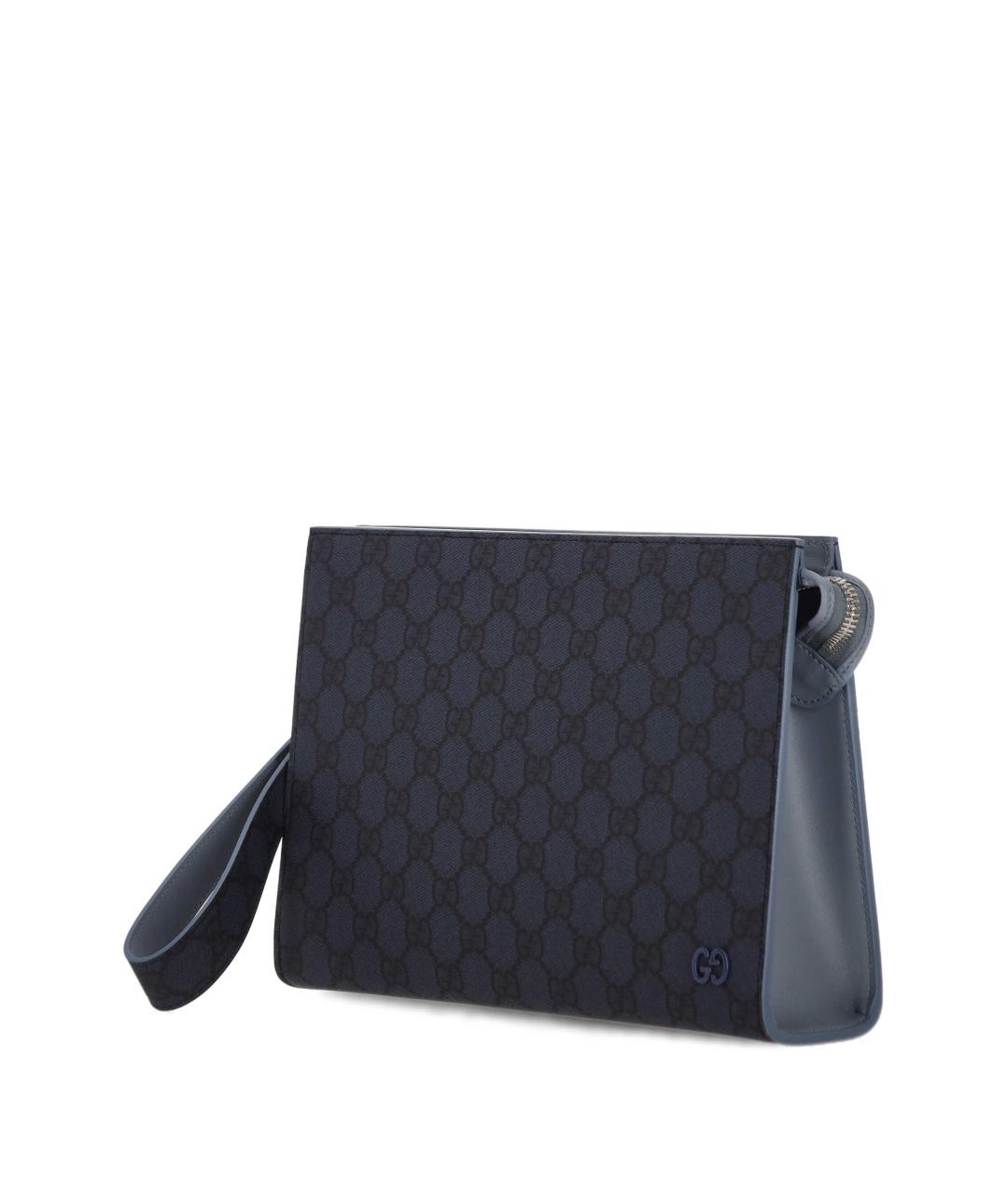 GUCCI Синяя барсетка, фото 2
