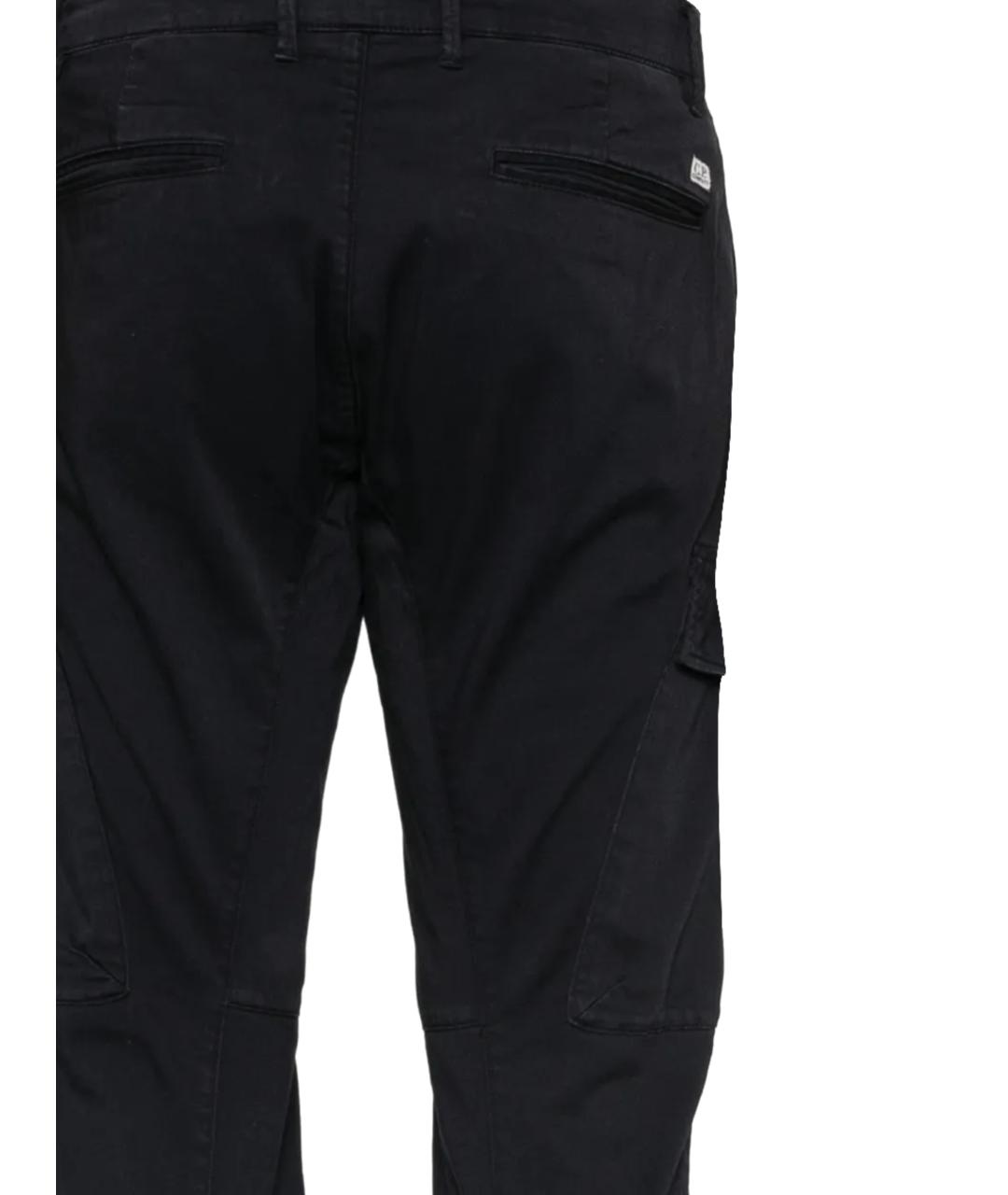 CP COMPANY Черные хлопковые повседневные брюки, фото 3