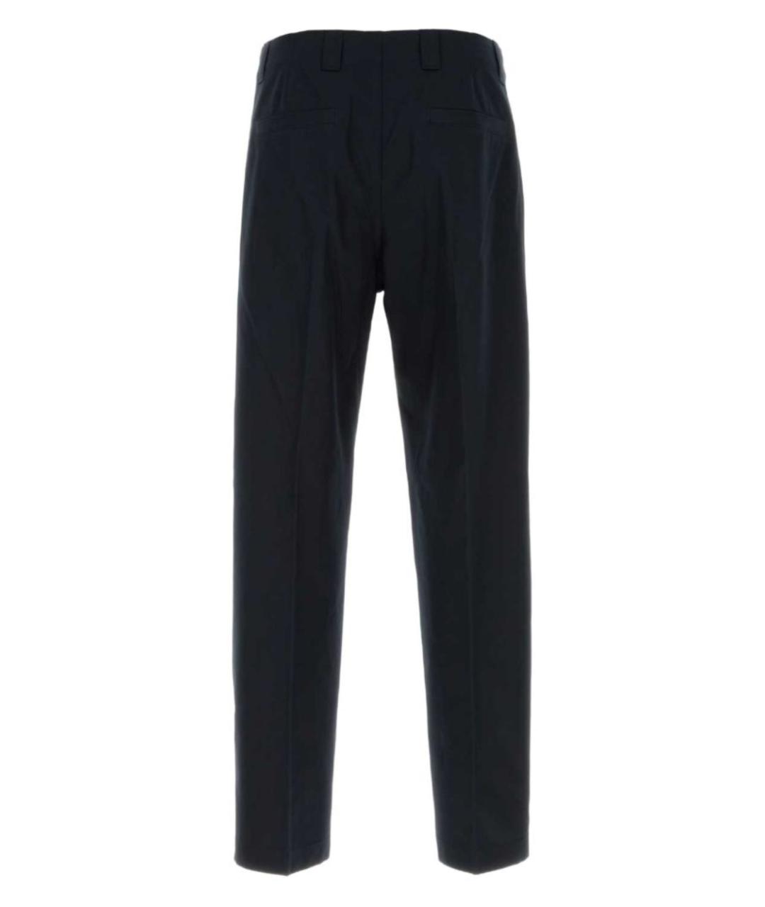 GUCCI Темно-синие хлопковые повседневные брюки, фото 3