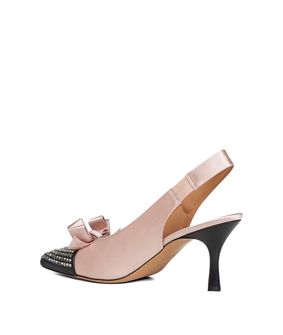 CHLOE Бежевые текстильные туфли, фото 3