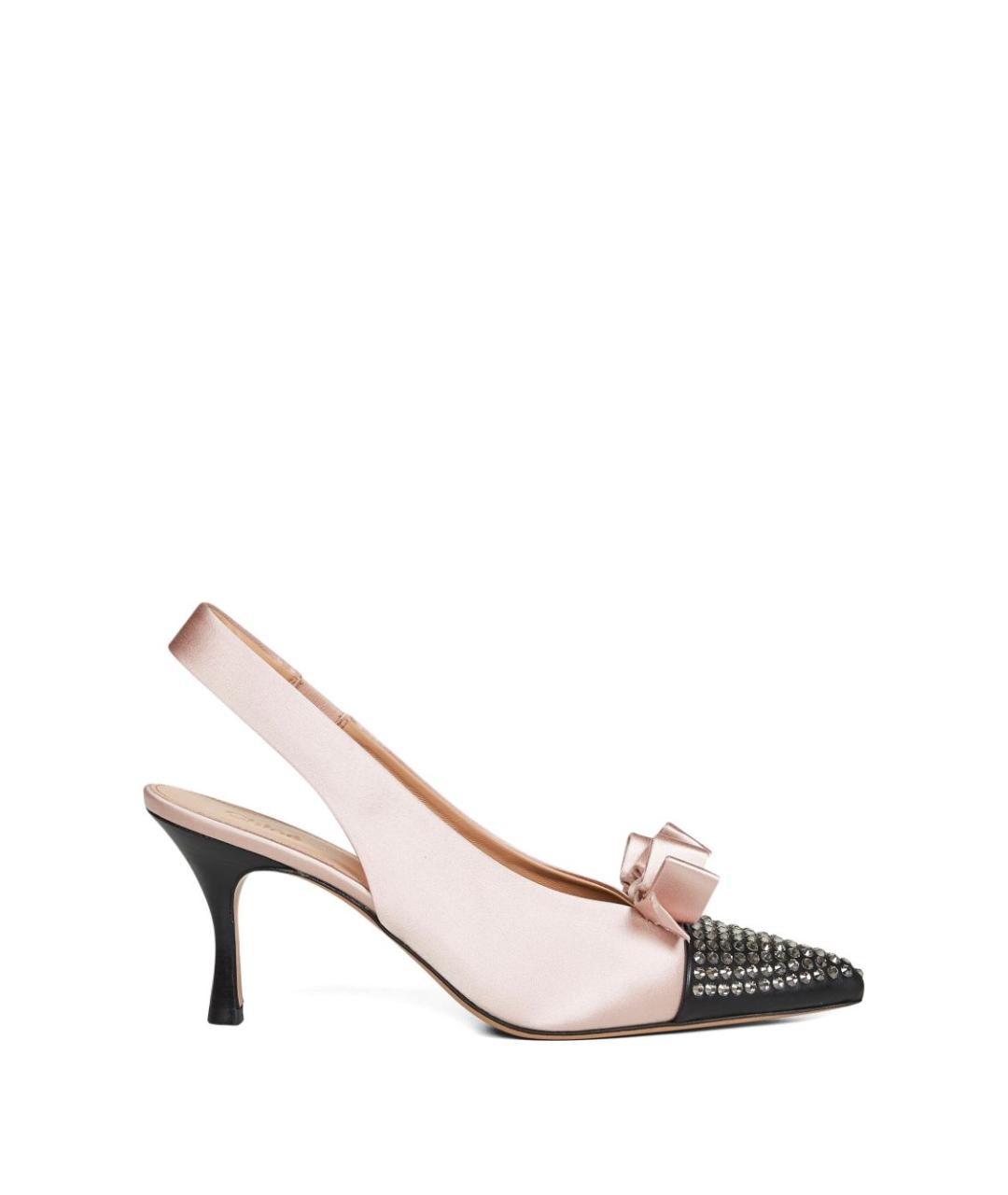 CHLOE Бежевые текстильные туфли, фото 1