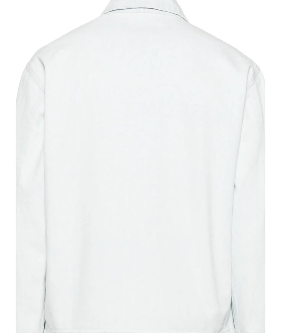 STONE ISLAND Голубая хлопковая куртка, фото 3