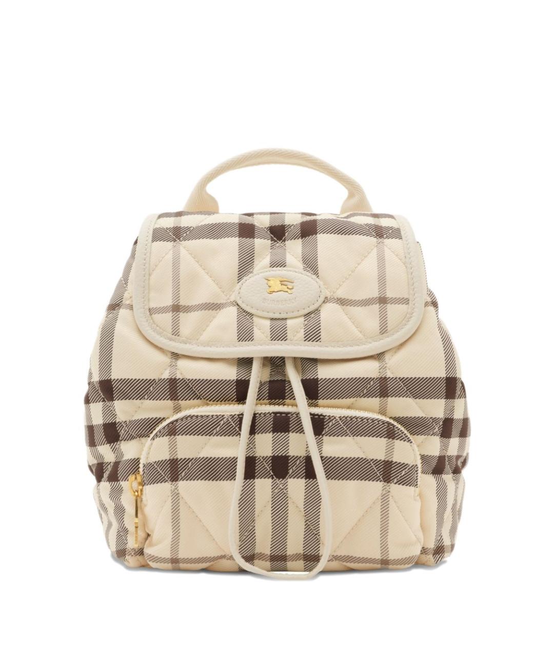 BURBERRY Белый рюкзак, фото 1