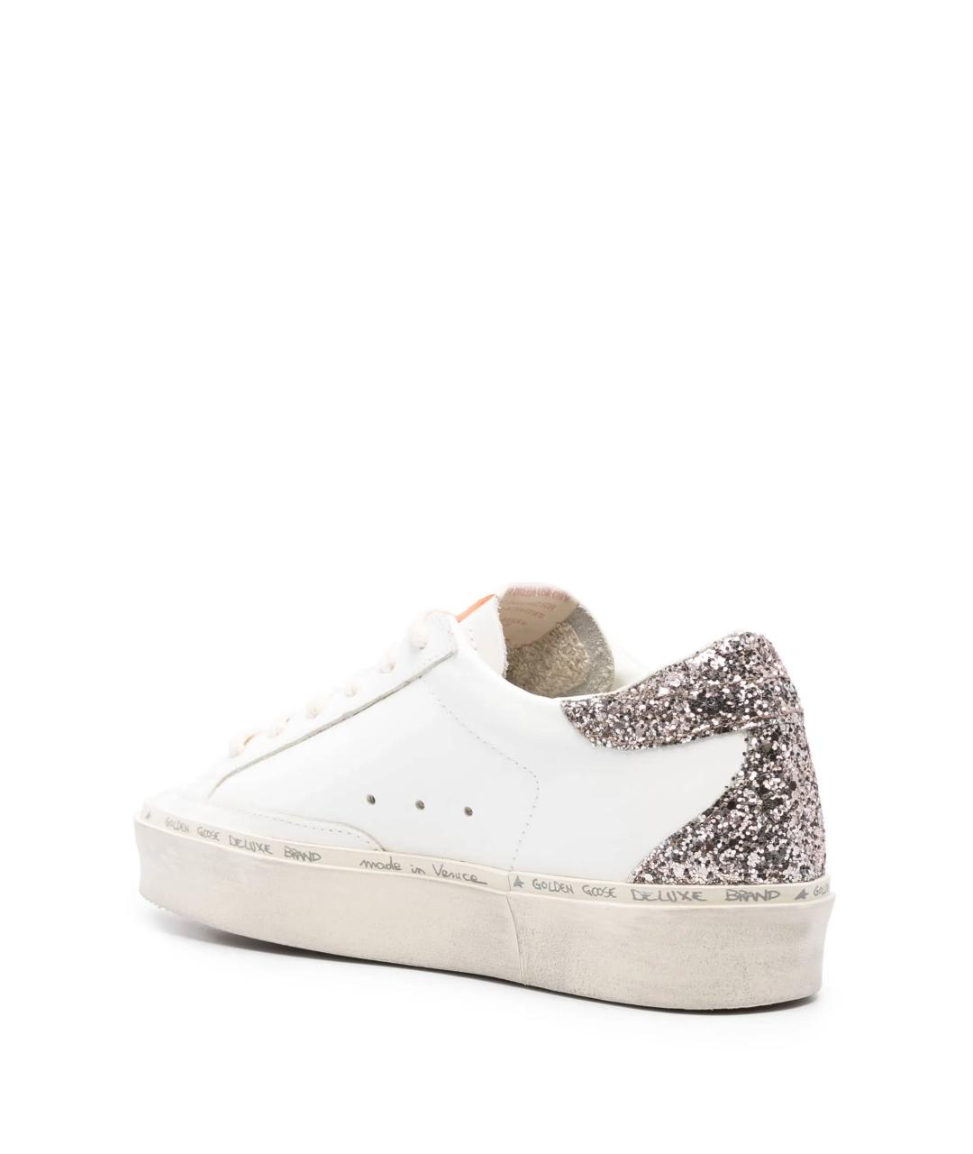 GOLDEN GOOSE DELUXE BRAND Белые кожаные кеды, фото 3