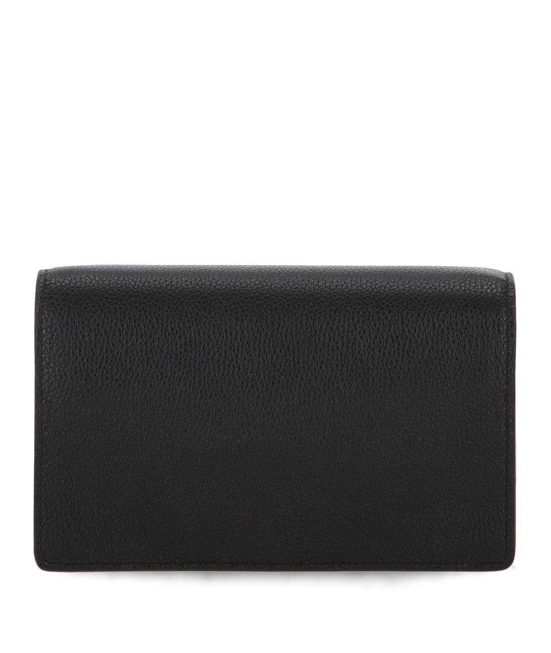 GUCCI Черная кожаная сумка через плечо, фото 3