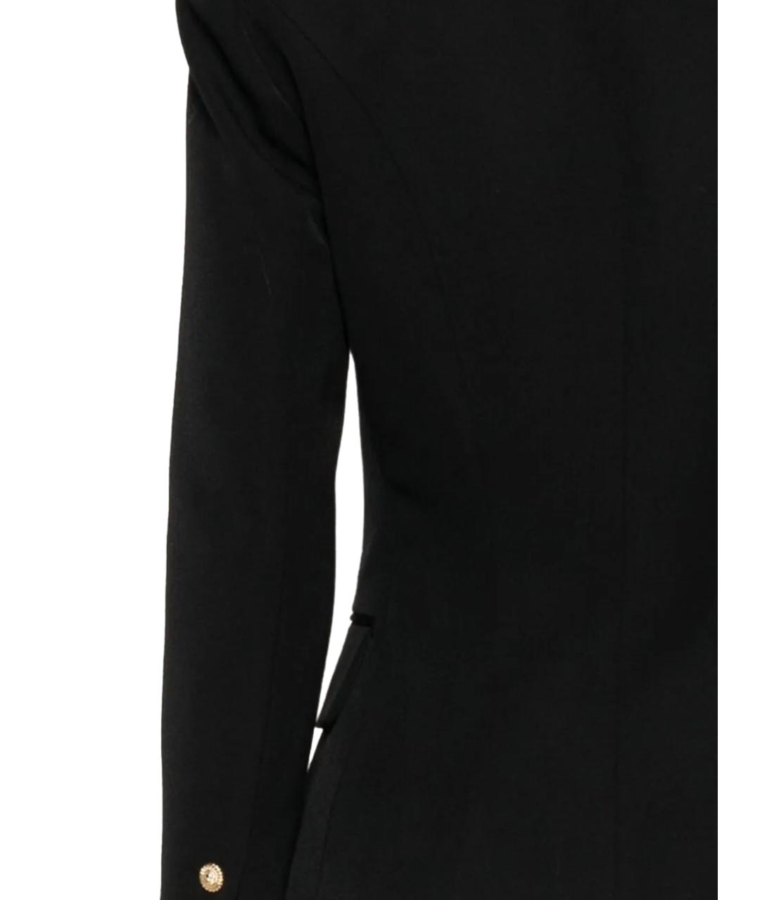 BALMAIN Черный шерстяной жакет/пиджак, фото 3