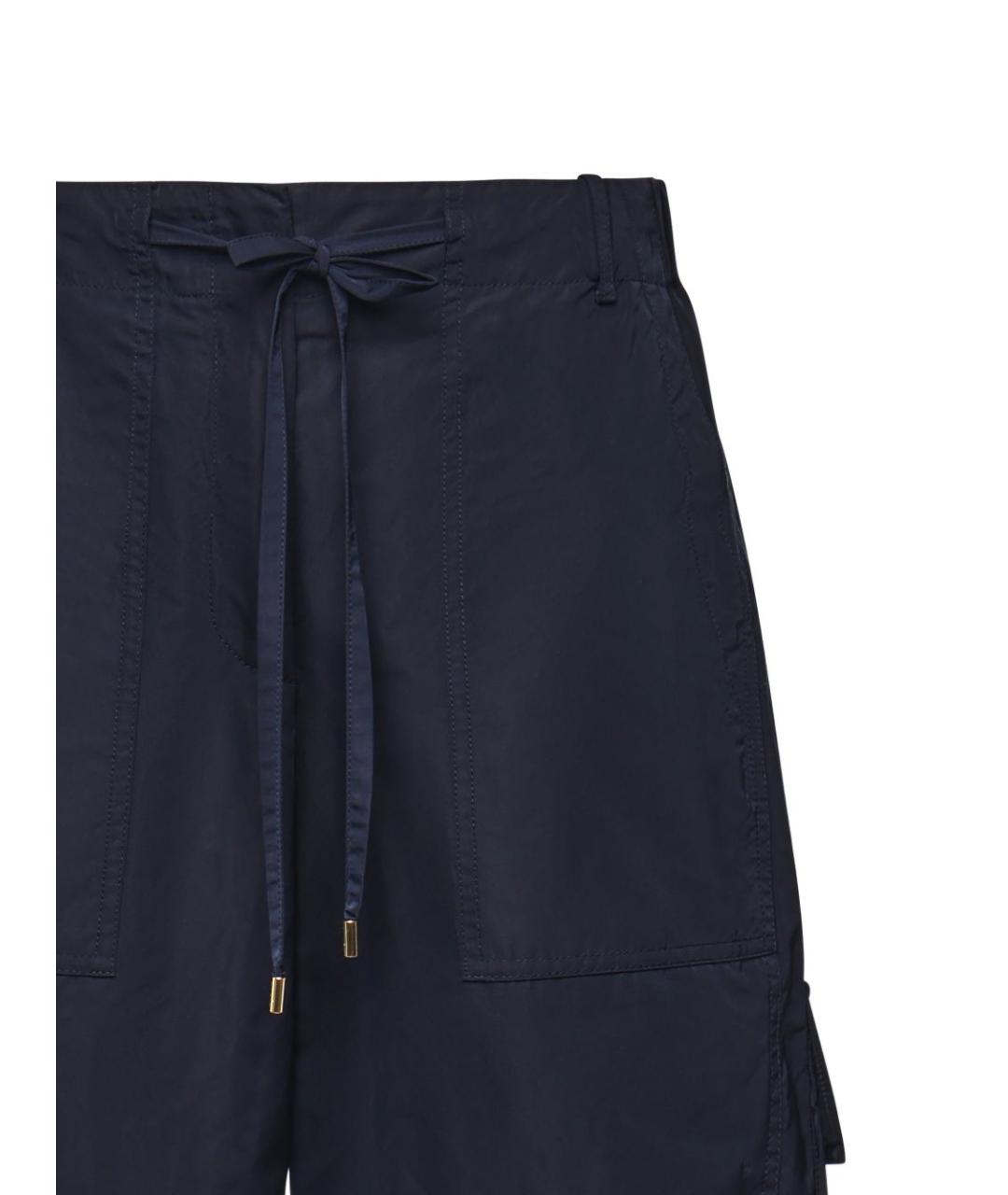 ALAIA Синие прямые брюки, фото 2