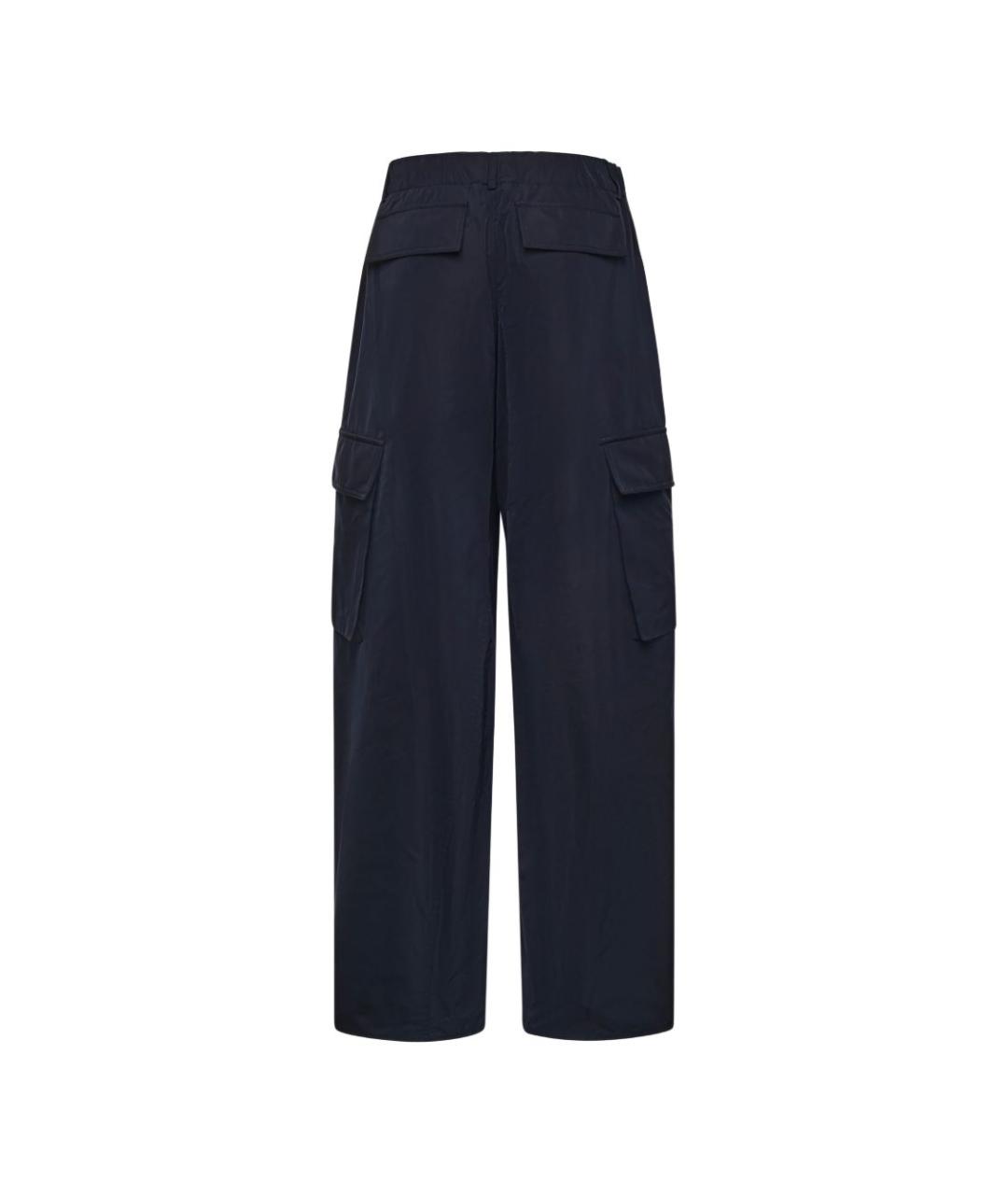 ALAIA Синие прямые брюки, фото 3