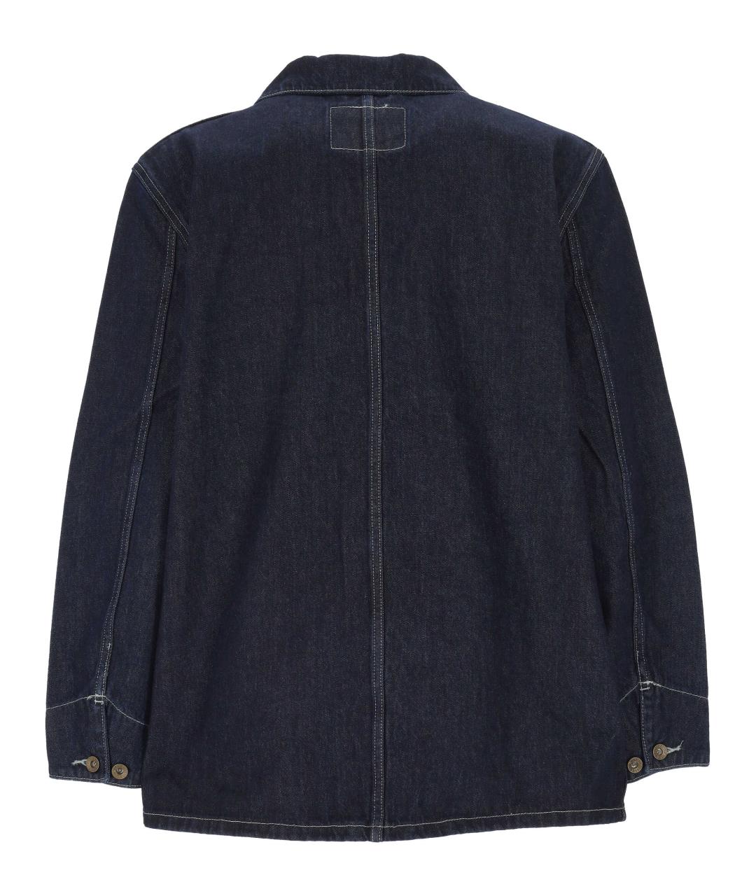 LEVI'S Темно-синяя хлопковая куртка, фото 3