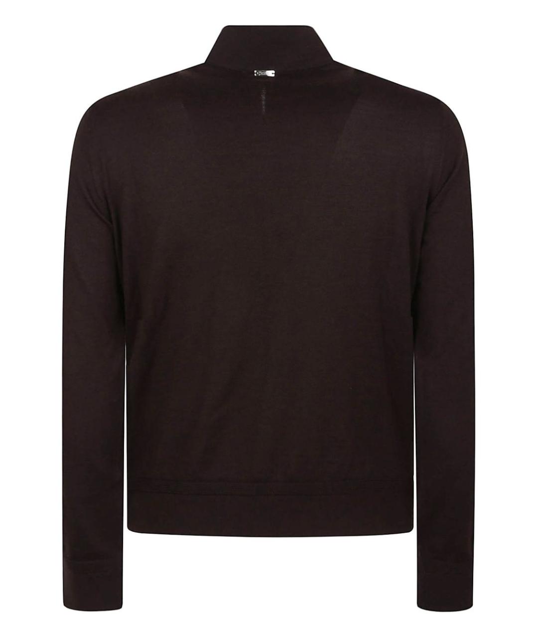 HERNO Коричневая шерстяная куртка, фото 3