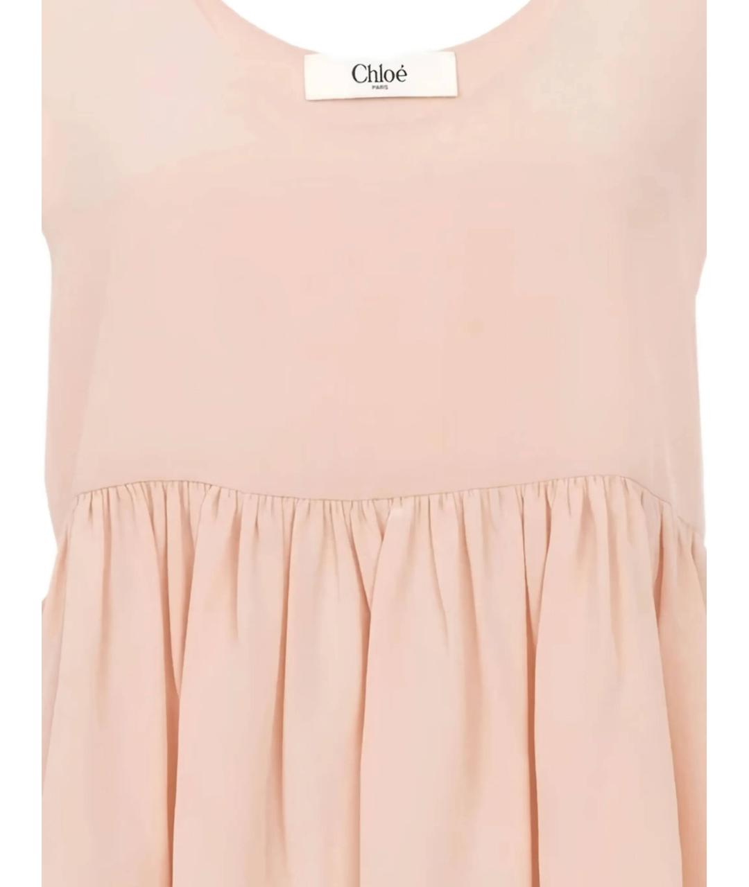 CHLOE Мульти шелковая майка, фото 2