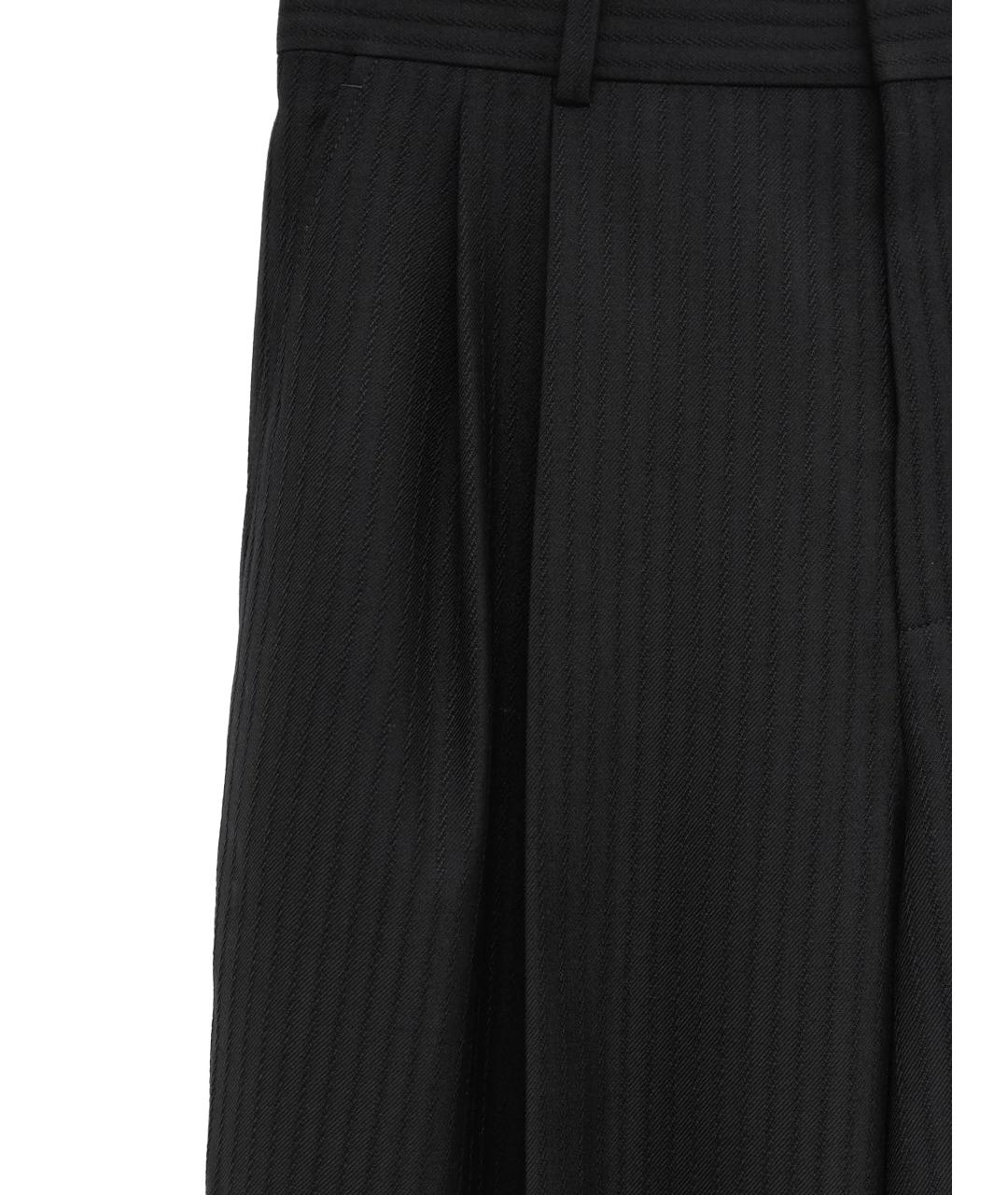 CHLOE Черные хлопковые прямые брюки, фото 2