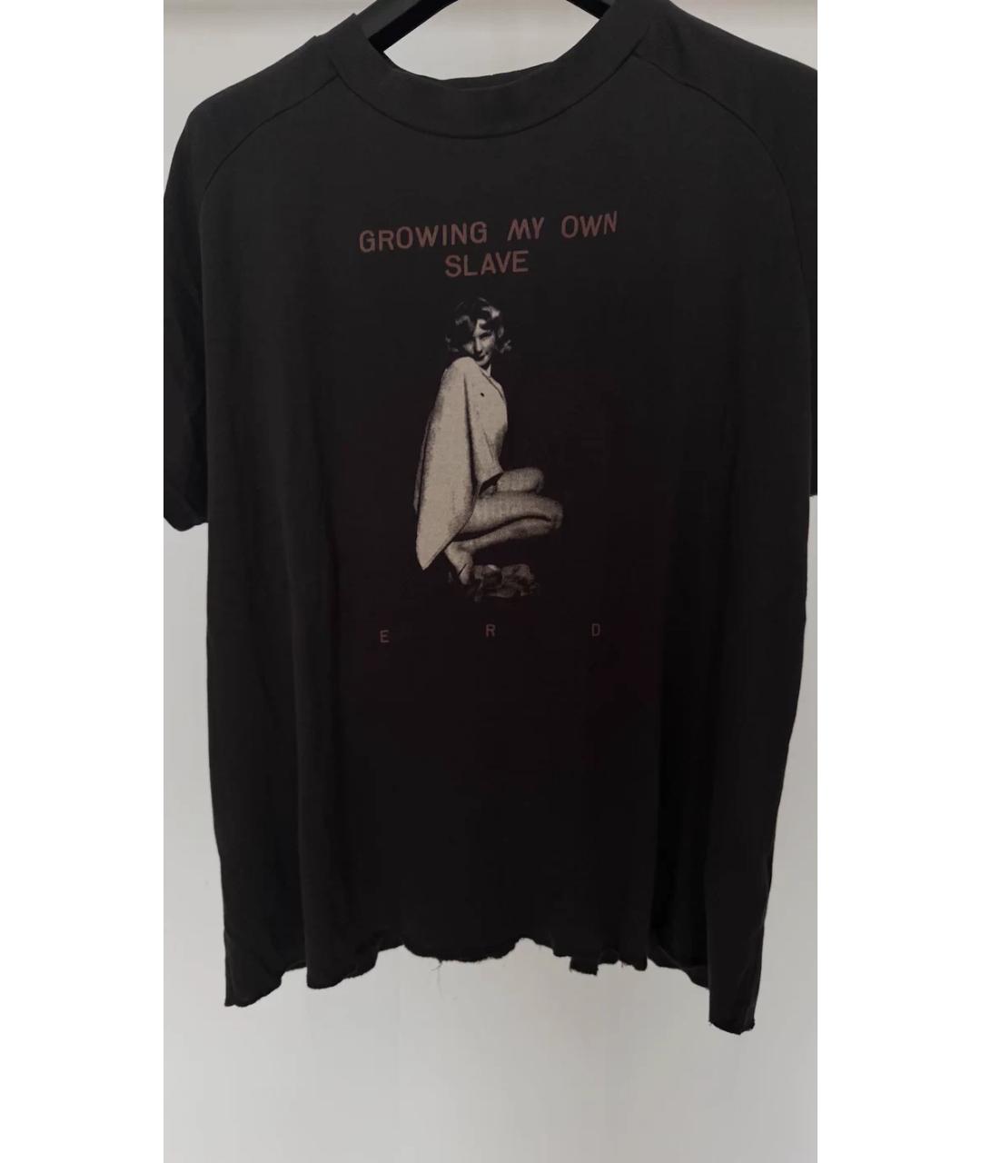 Enfants Riches Déprimés Черная хлопковая футболка, фото 4