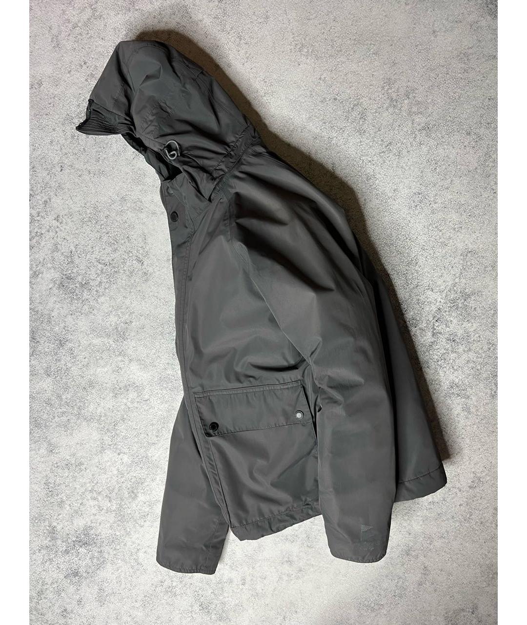 BARBOUR Серая полиэстеровая куртка, фото 2
