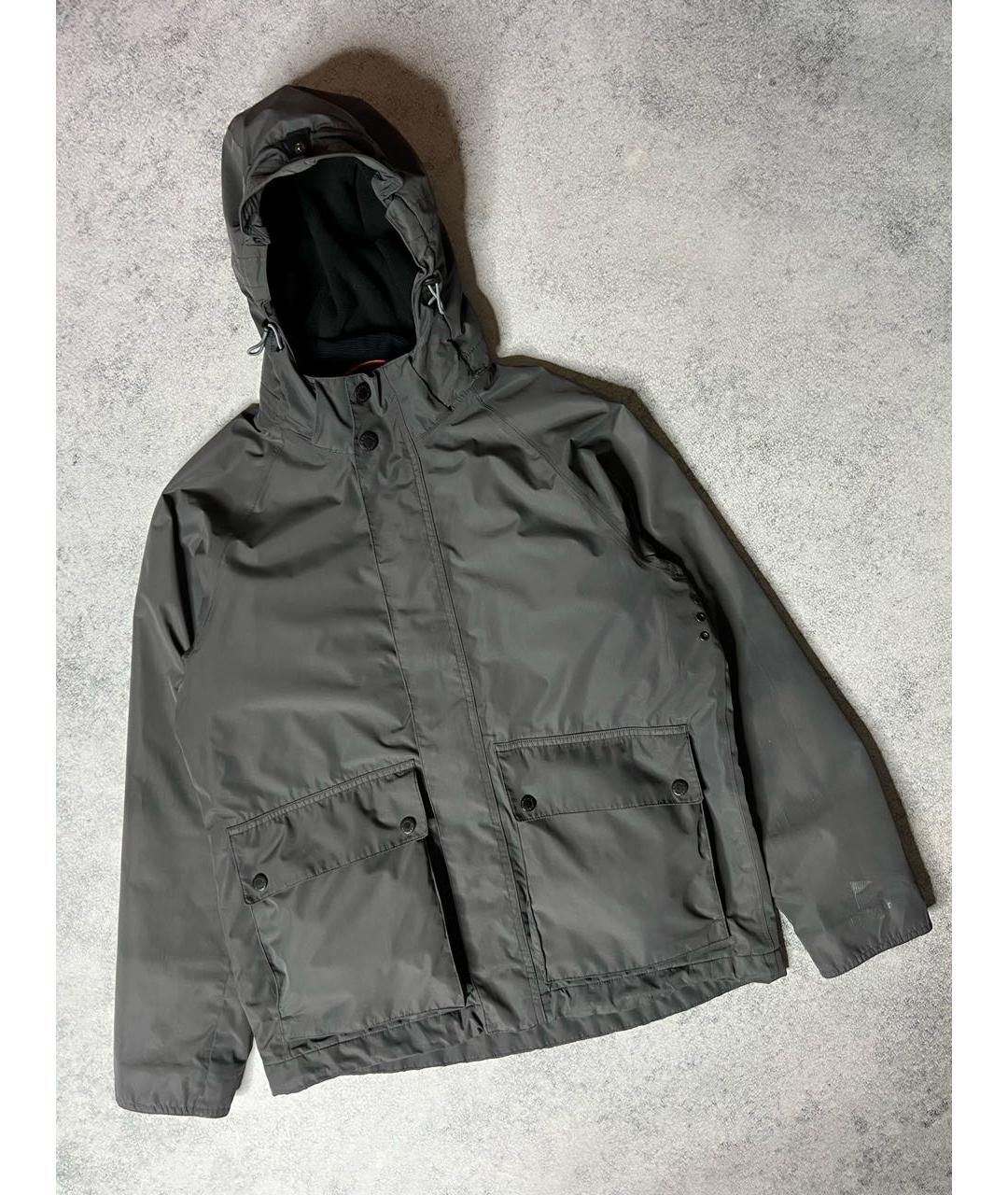 BARBOUR Серая полиэстеровая куртка, фото 9