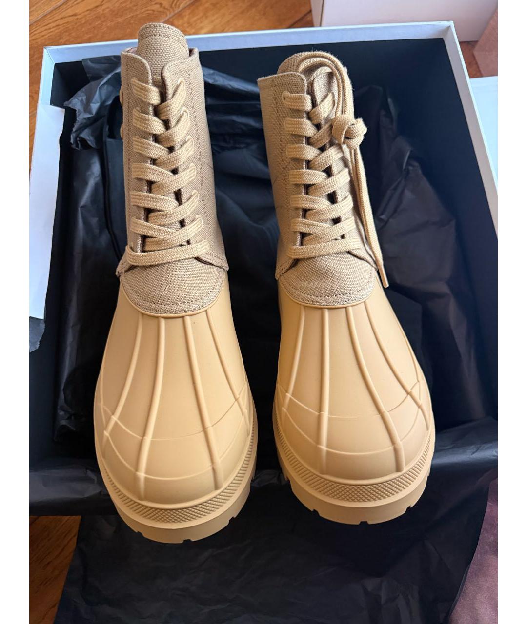 CELINE Бежевые ботинки, фото 5