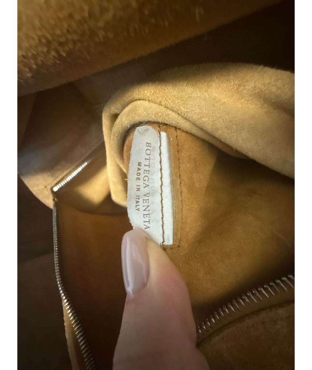 BOTTEGA VENETA Черная кожаная сумка тоут, фото 7