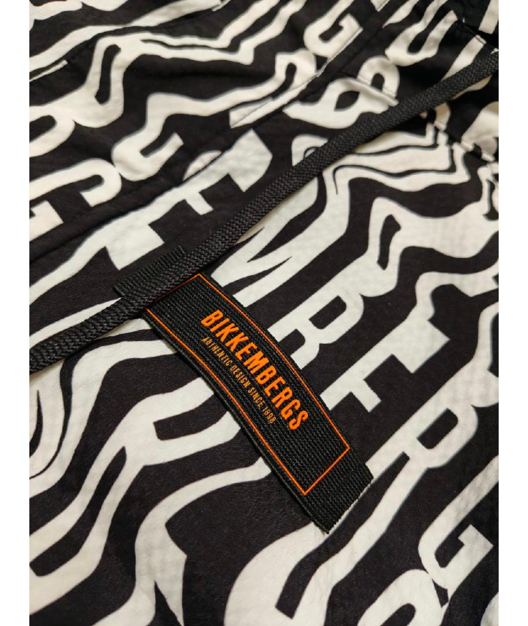 BIKKEMBERGS Черный полиэстеровый жилет, фото 6