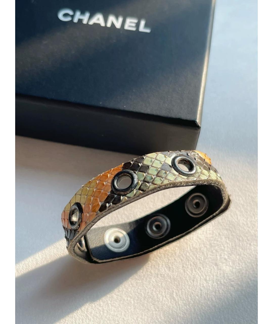 CHANEL Мульти кожаный браслет, фото 2