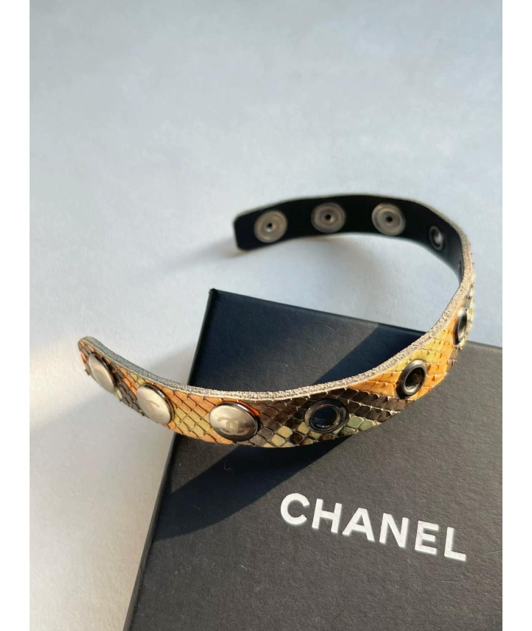 CHANEL Мульти кожаный браслет, фото 3