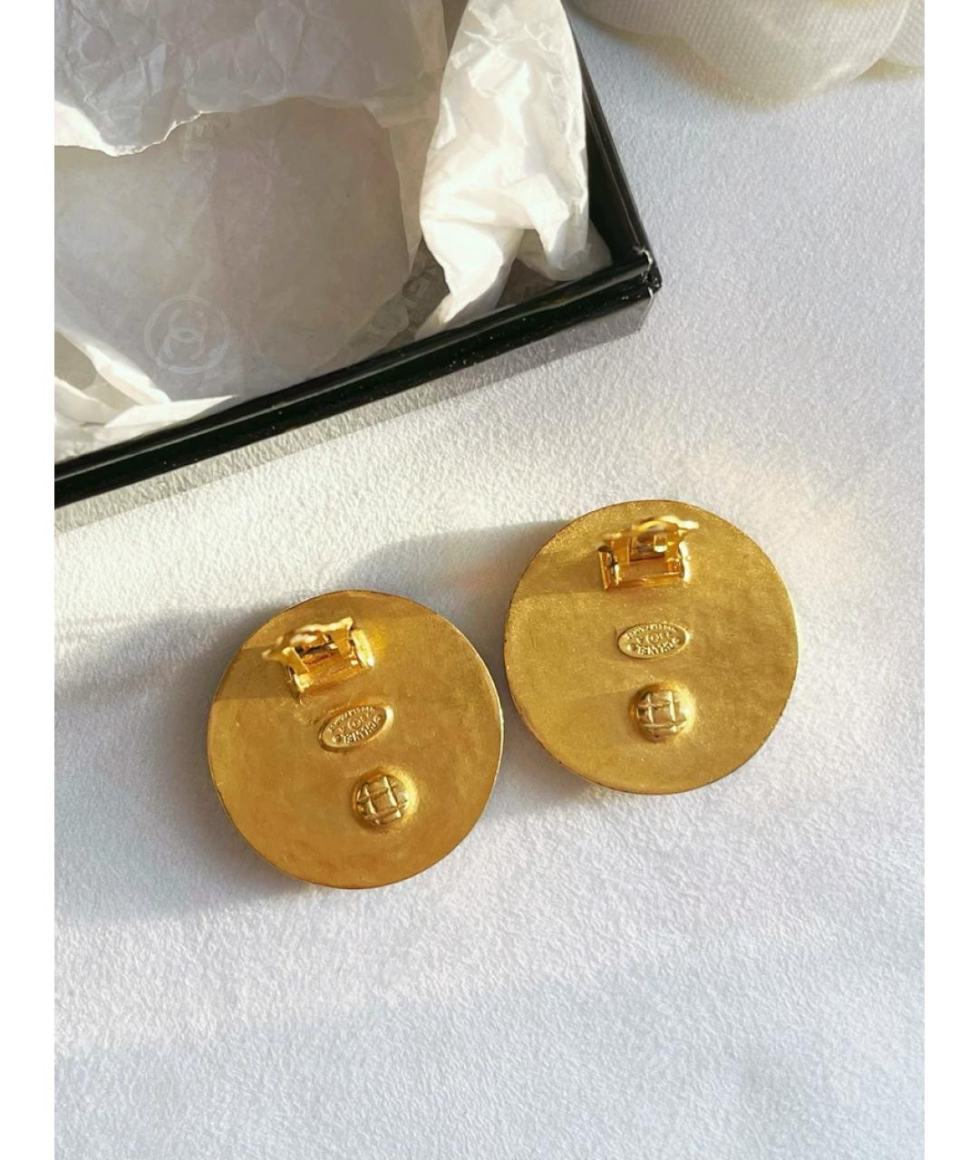 CHANEL Синие серьги, фото 2