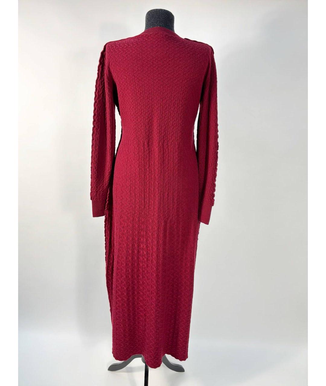 CHANEL Бордовое повседневное платье, фото 2