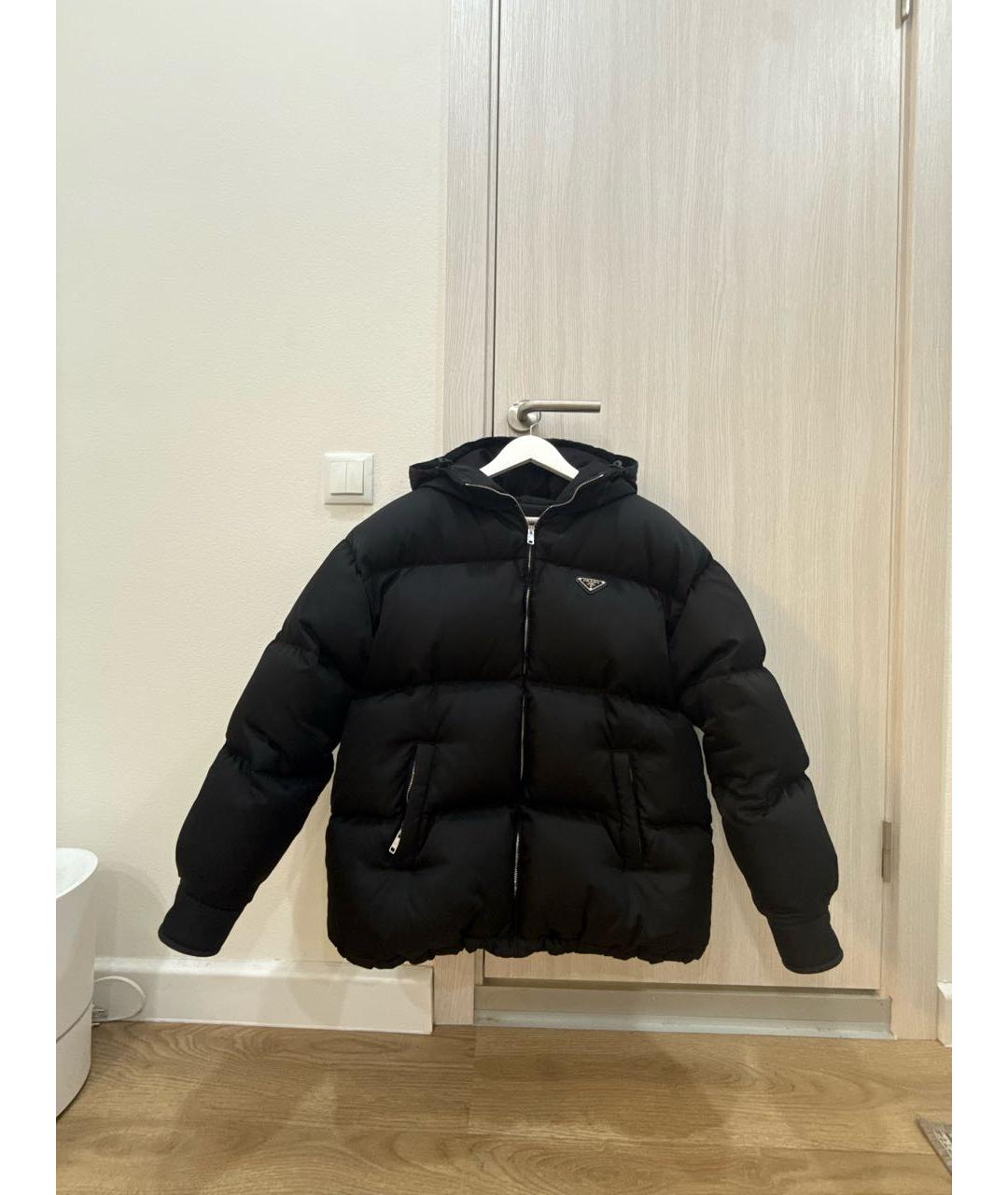 PRADA Черный пуховик, фото 9