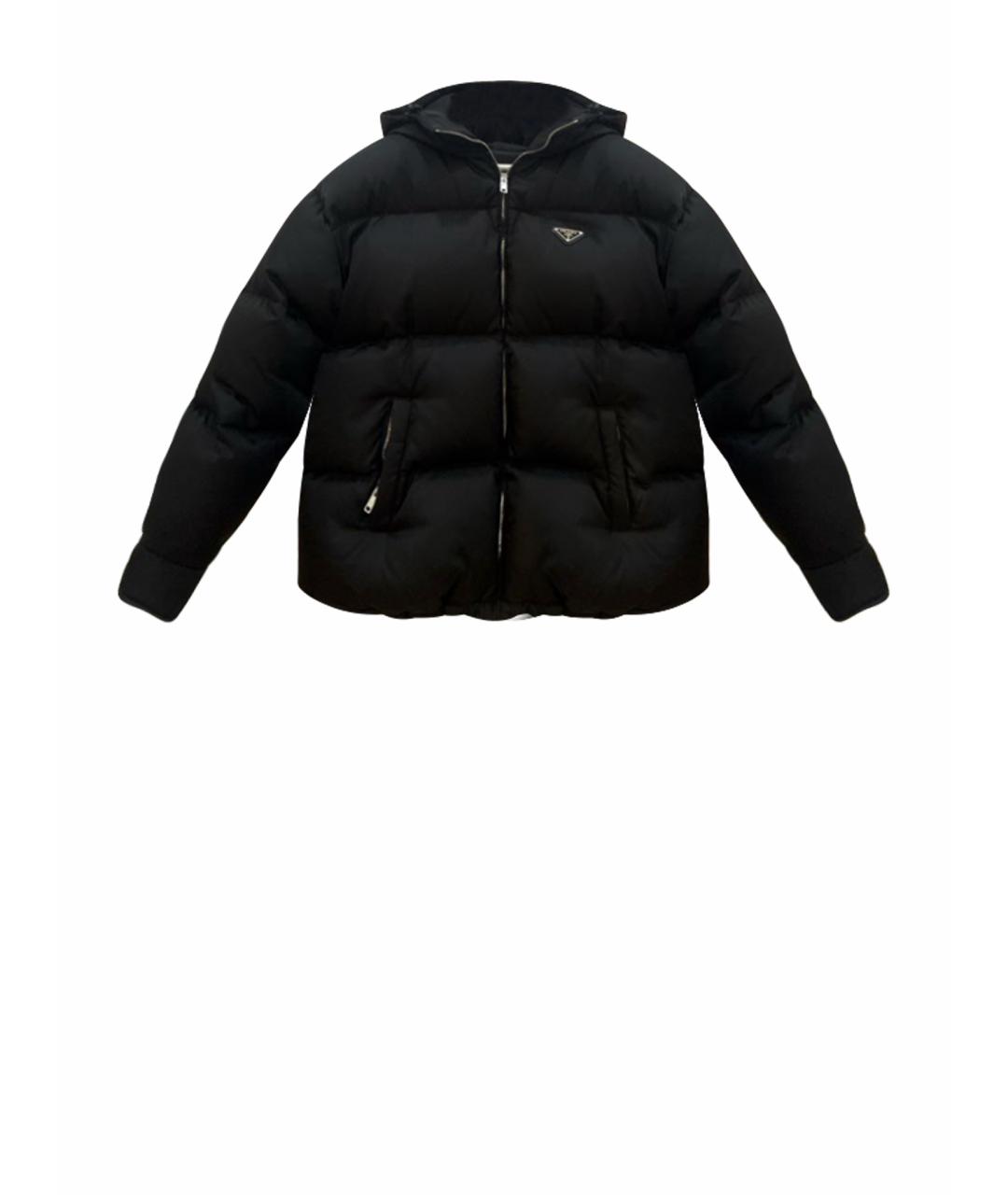 PRADA Черный пуховик, фото 1