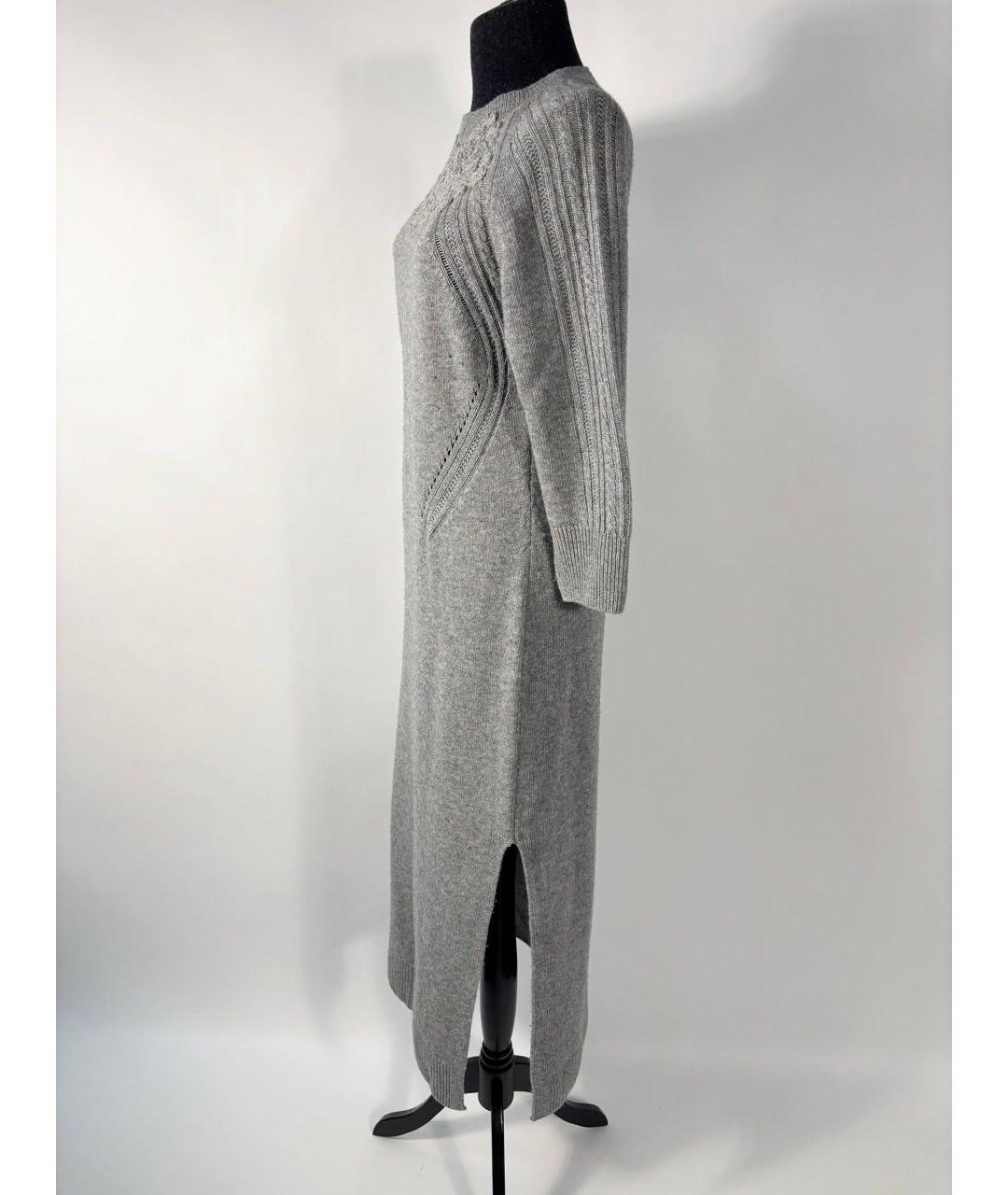 ERMANNO SCERVINO Серое повседневное платье, фото 7
