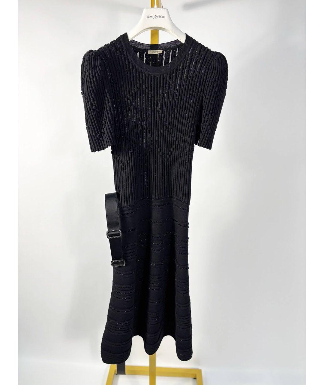 BOTTEGA VENETA Серебряное повседневное платье, фото 6