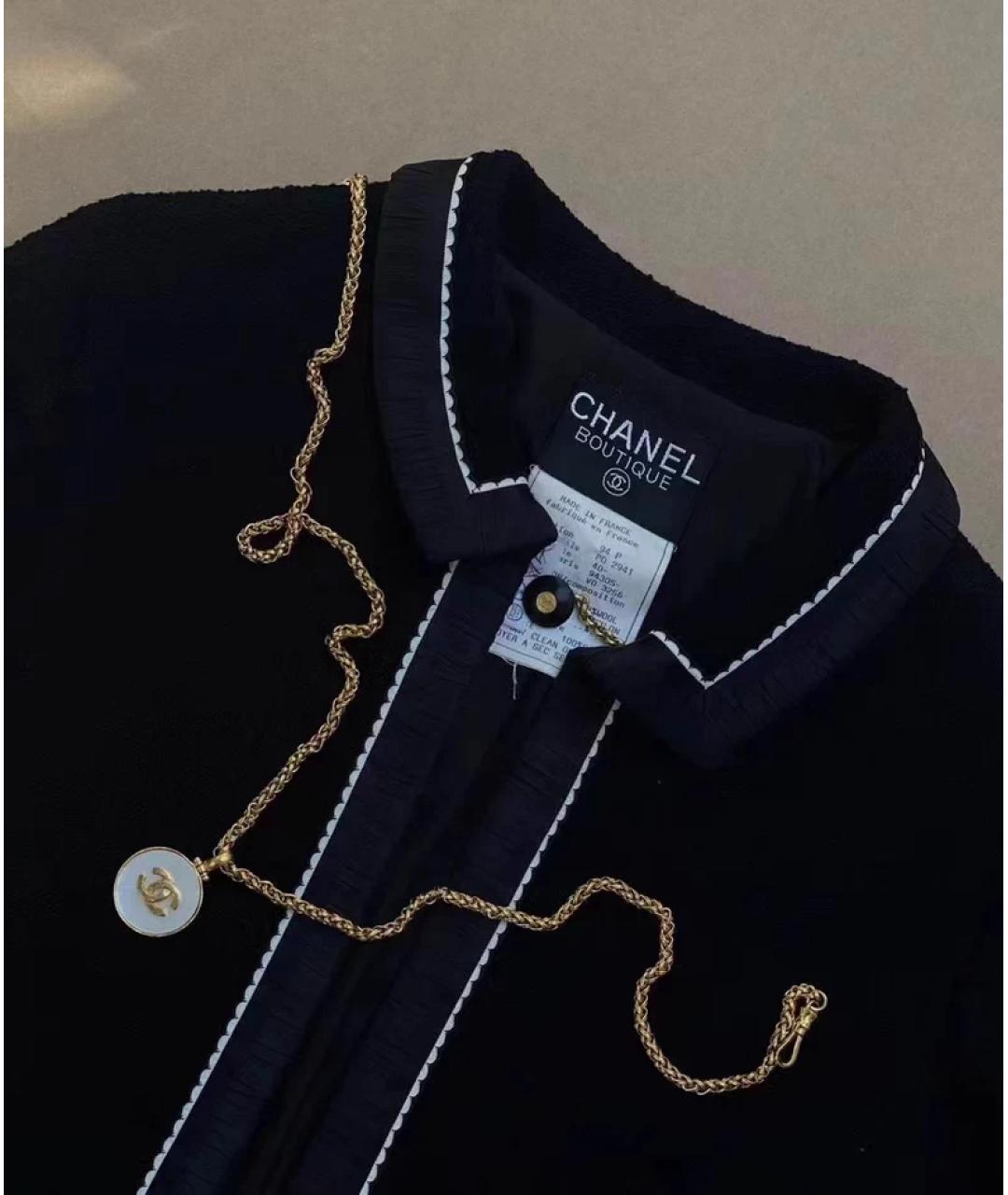 CHANEL Золотая металлическая подвеска, фото 4