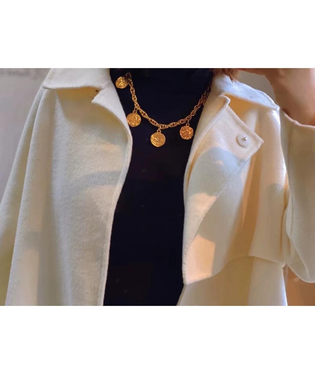 CHANEL Золотое металлическое колье, фото 5
